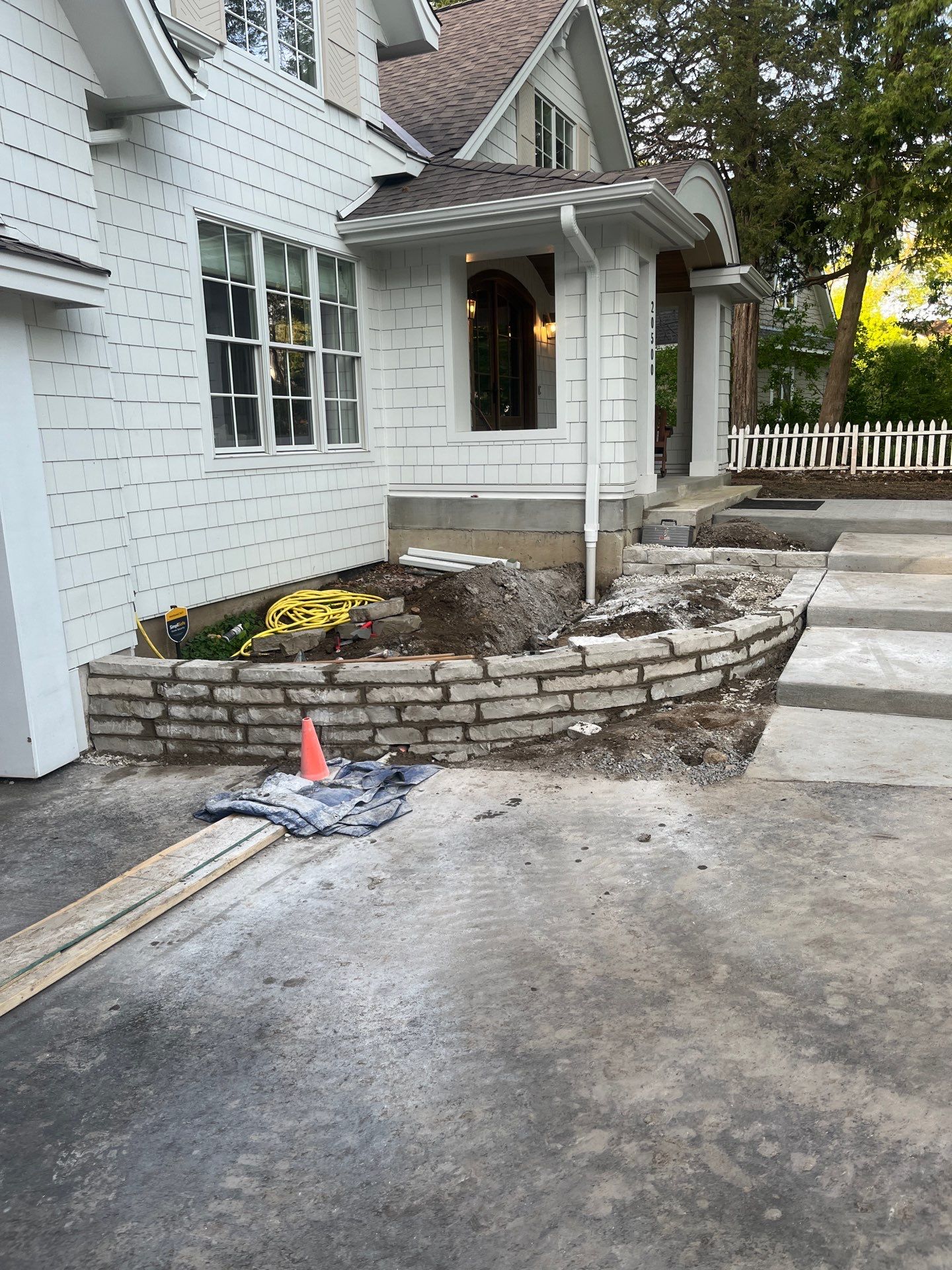 New build Landscape Renovation by Sota landscaping