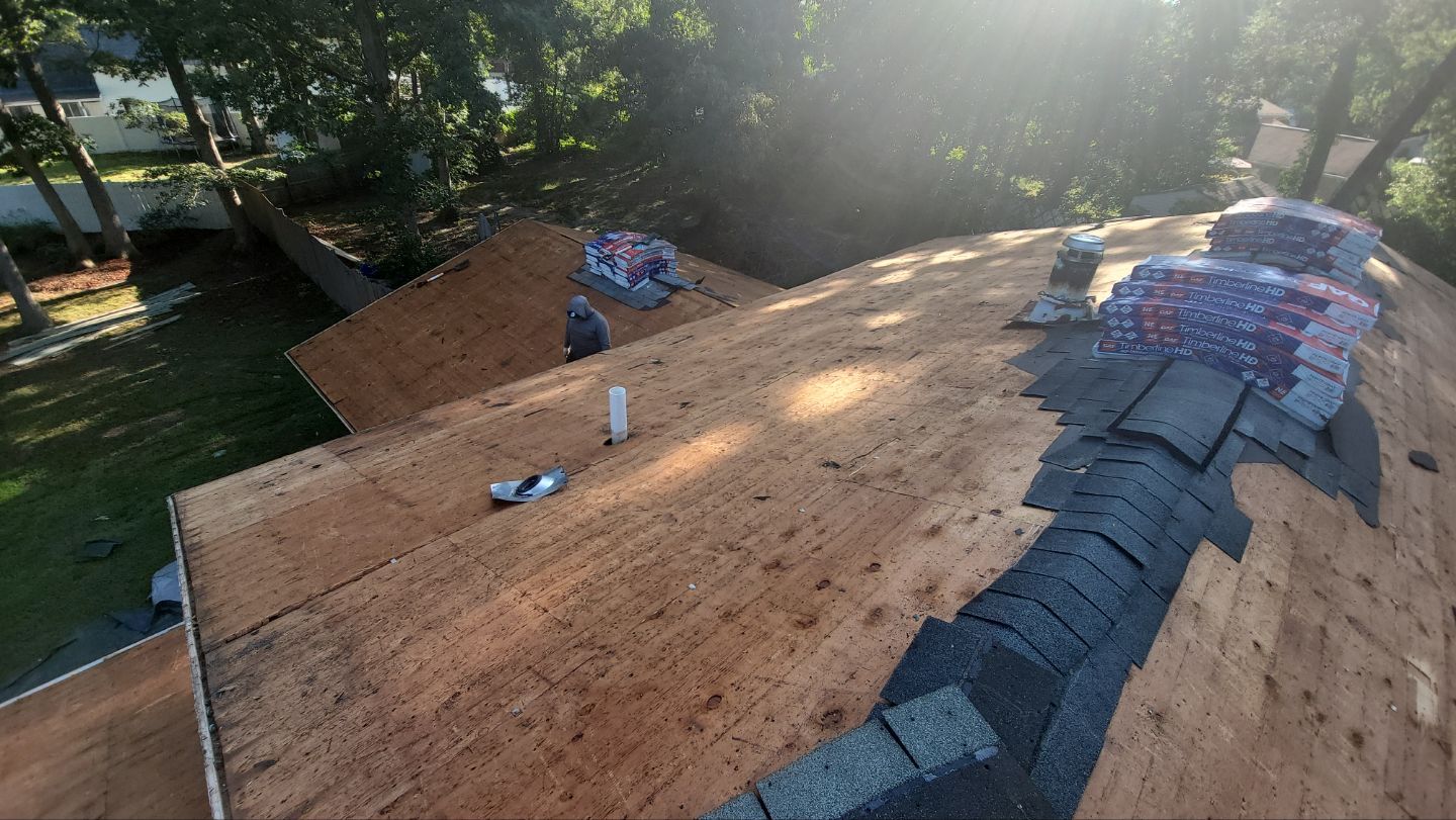 Roof Installation using GAF Timberline HDZ by ExteriorPros