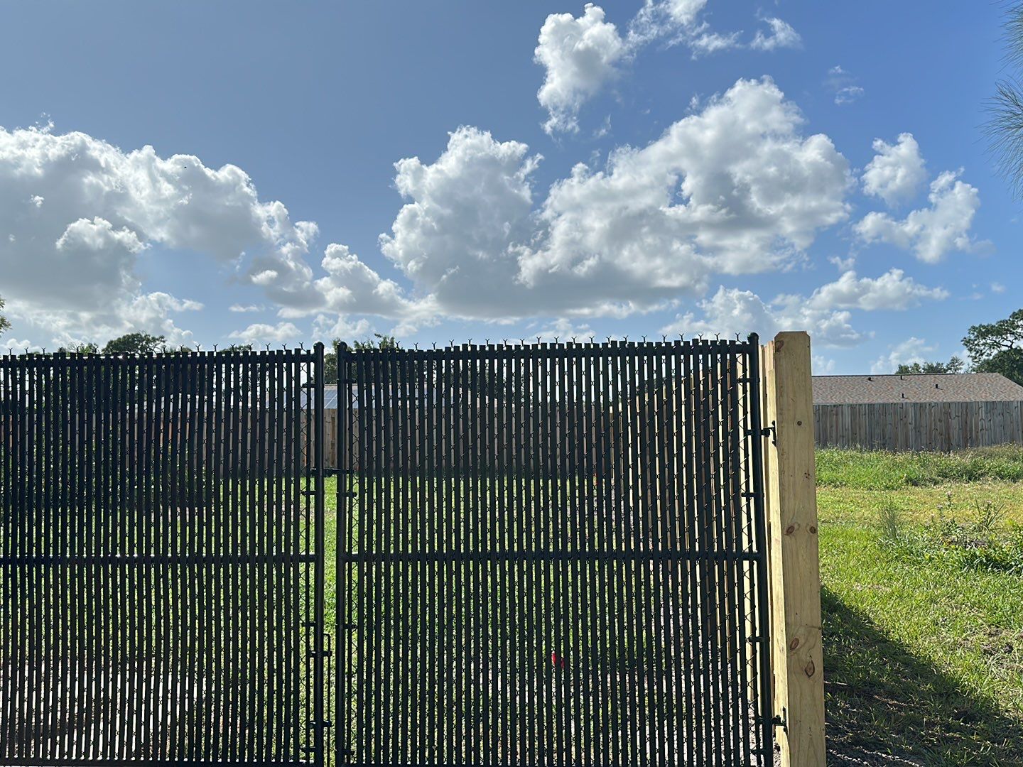 Wood Fence Installation using Wood Pressure Treated Fence  by Asap fence and gates, LLC