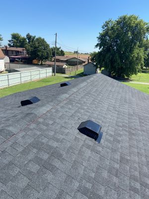 roof and vent replacement in Okarche