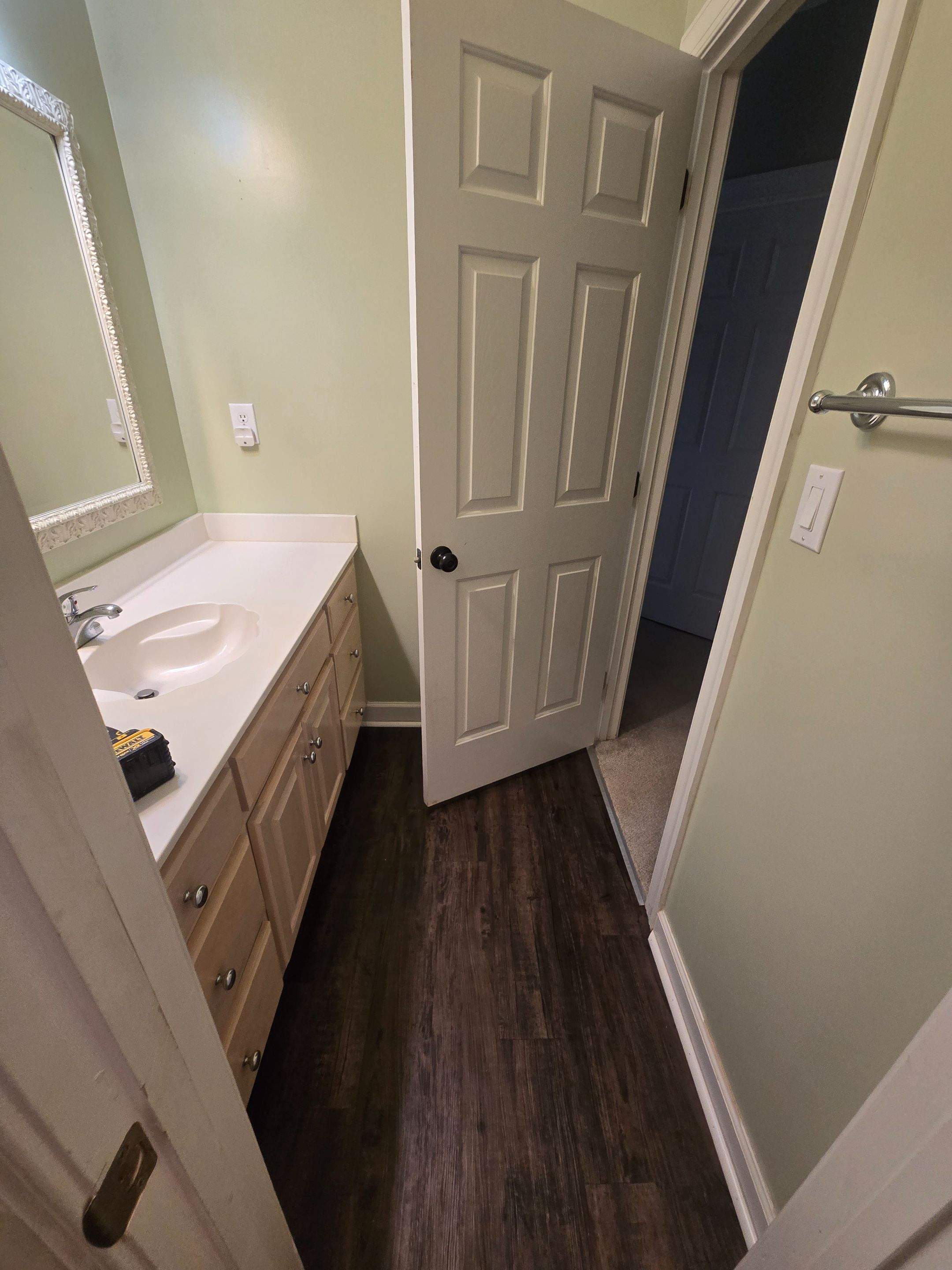 Bathroom Upgrade using Ship Lap by A Step Above Handy LLC 