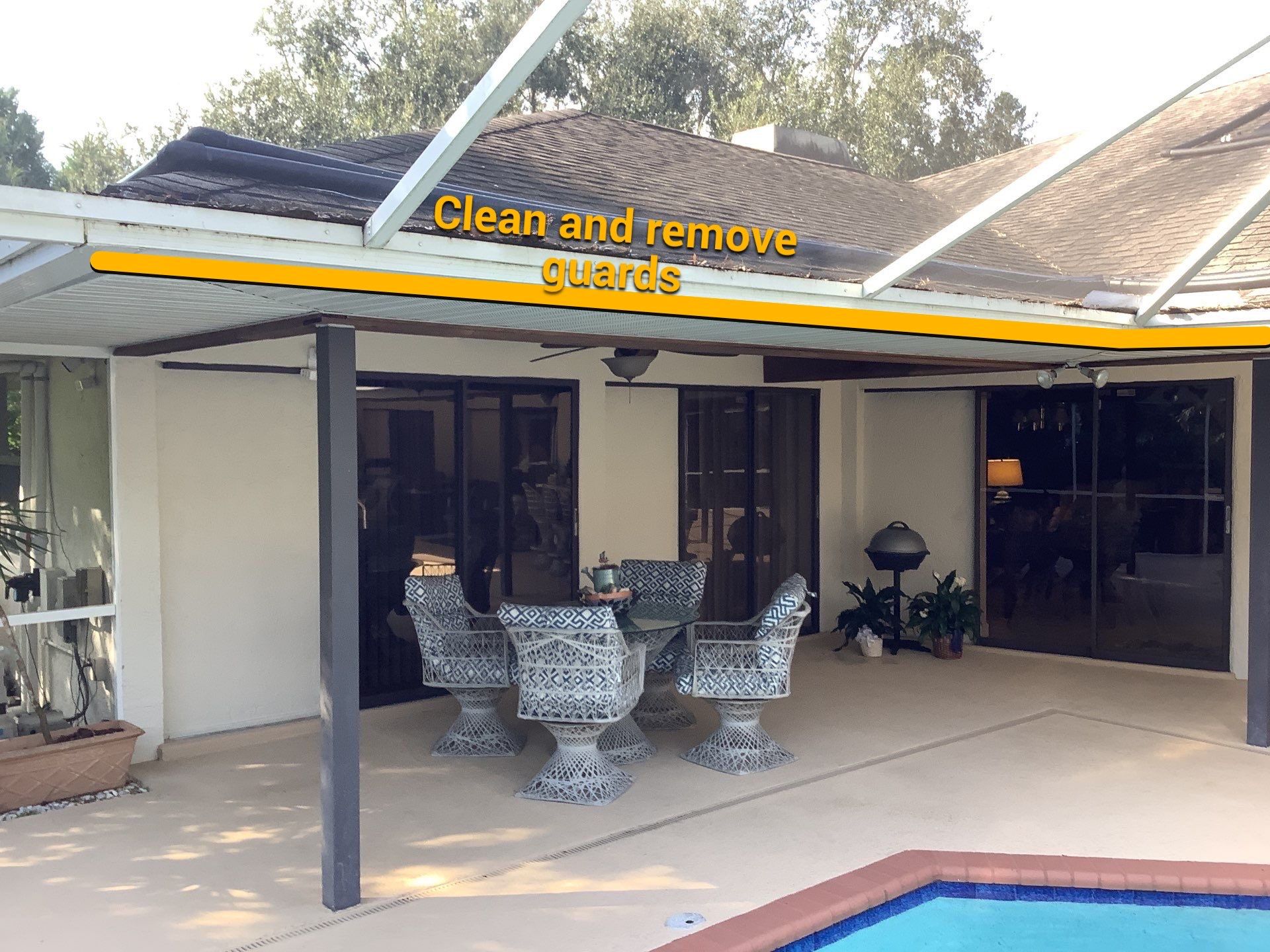 Seamless Gutter Cleaning Before the Rainy Season in Lehigh Acres, FL  by Gutter Professors