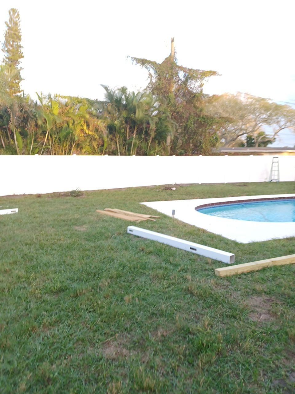 Bradenton, FL 6 ft. Tall White Vinyl Privacy Fence  by Asap fence and gates, LLC