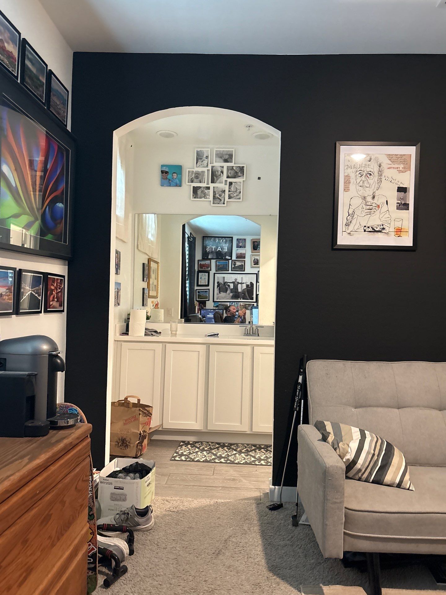 Media Center Installation and Gallery Wall Setup in Buckeye by CompanyCam Sales Demo