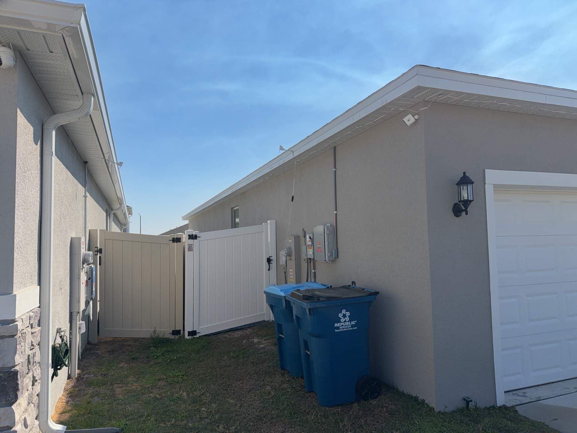 Solar Panel Installation and Vinyl Fence Replacement in Los Angeles by CompanyCam