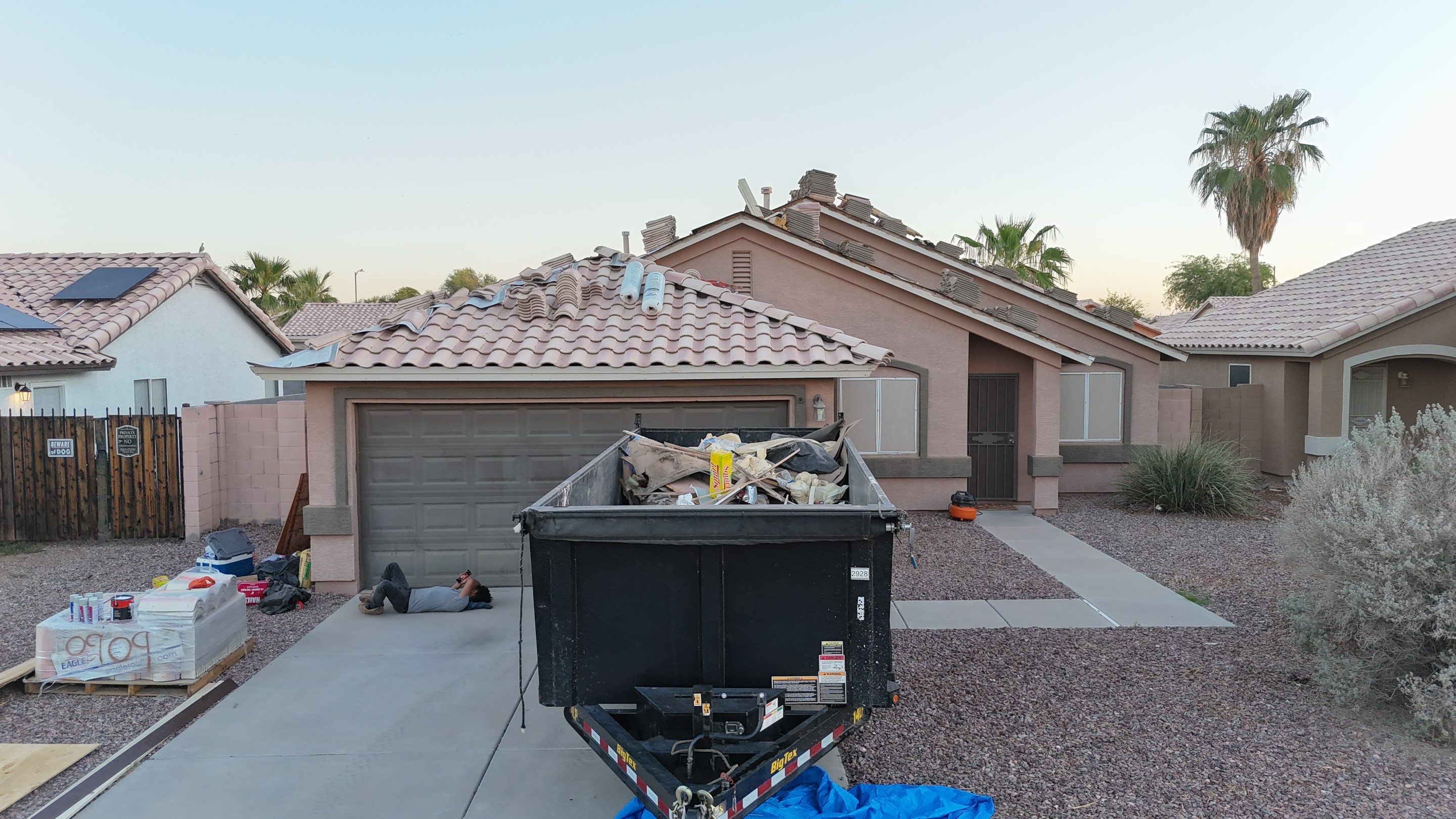 Project in Goodyear, AZ by Saint Roofing