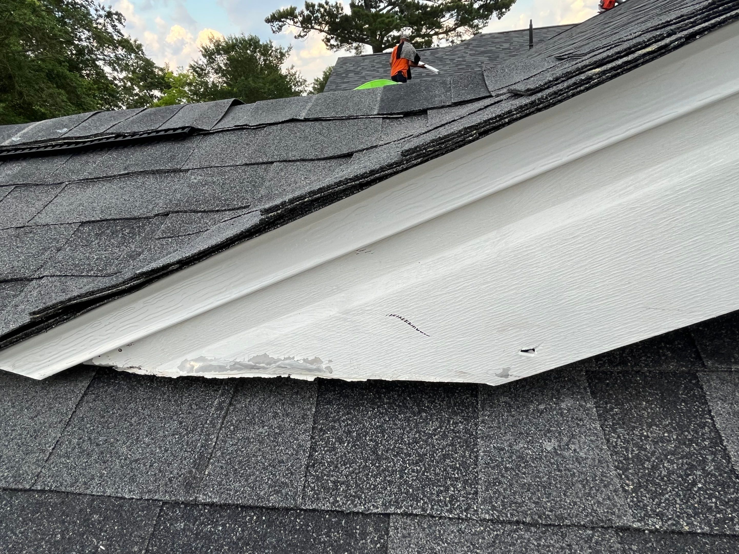 Residential Shingle Reroof using Malarkey Vista by Hostetler Roofing