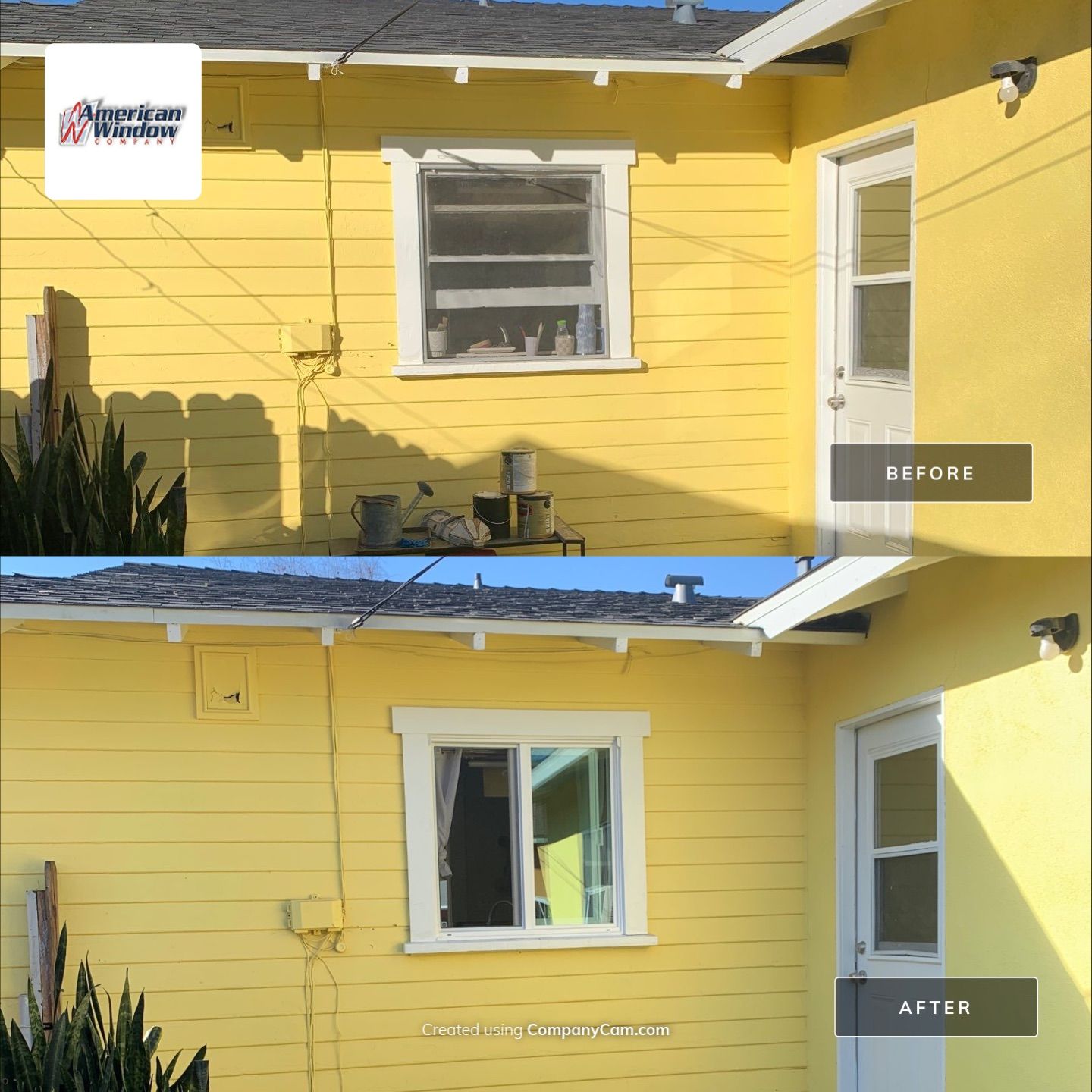 Window Installation using Vinyl Windows by American Window Company