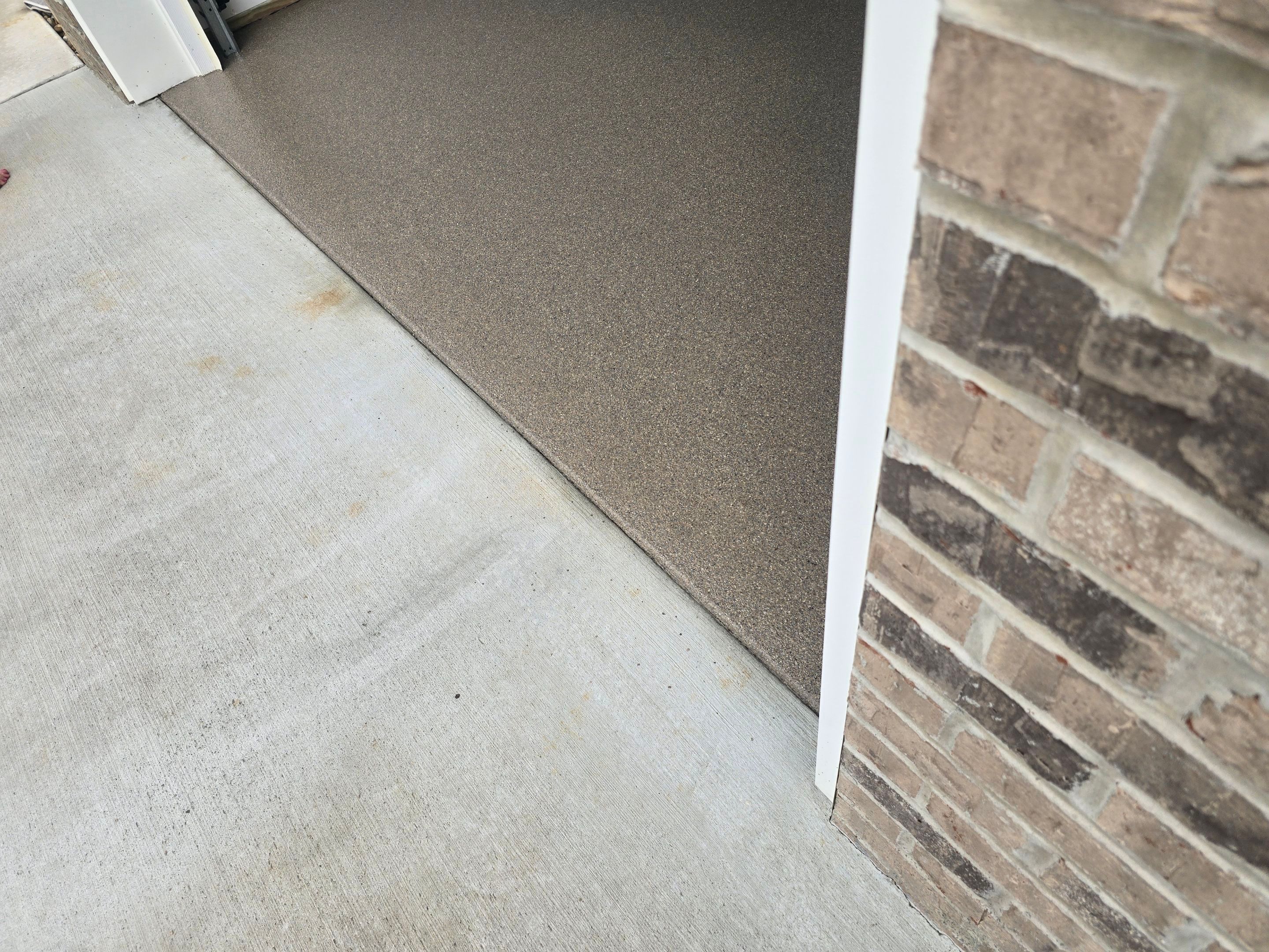 Porch & Garage Using Obsidian by Elite Floor Solutions