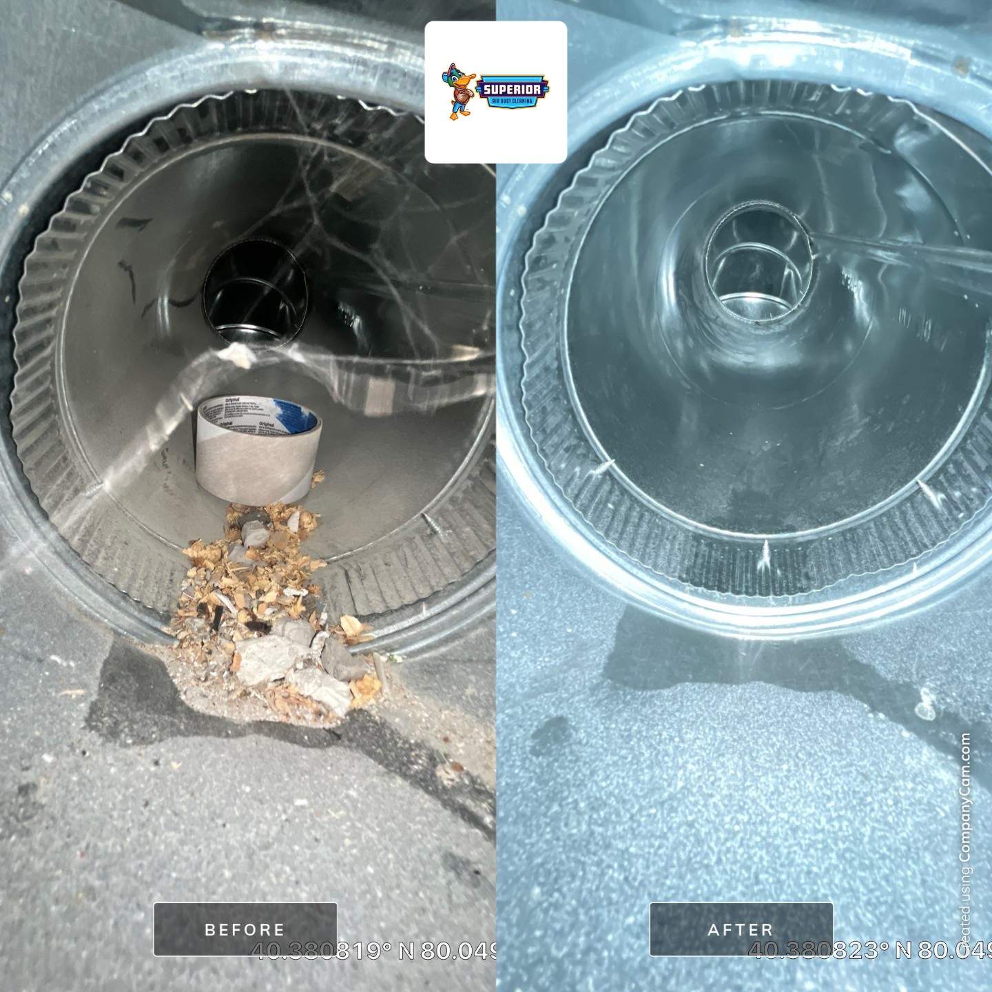 Air Duct Cleaning With a Vacuum Truck in Mt. Lebanon, PA by Superior Air Duct Cleaning