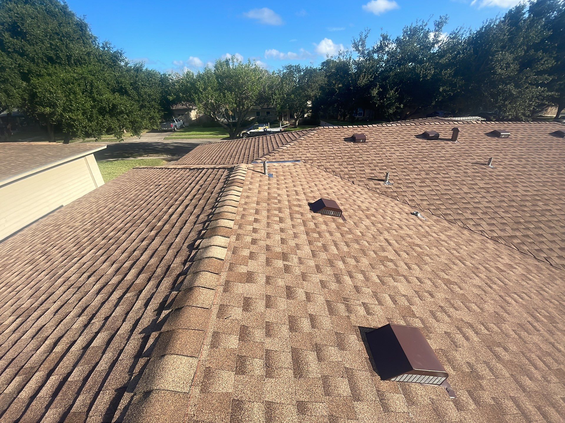 Residential Roofing Installation using GAF HDZ Shakewood by Lighthouse Roofing