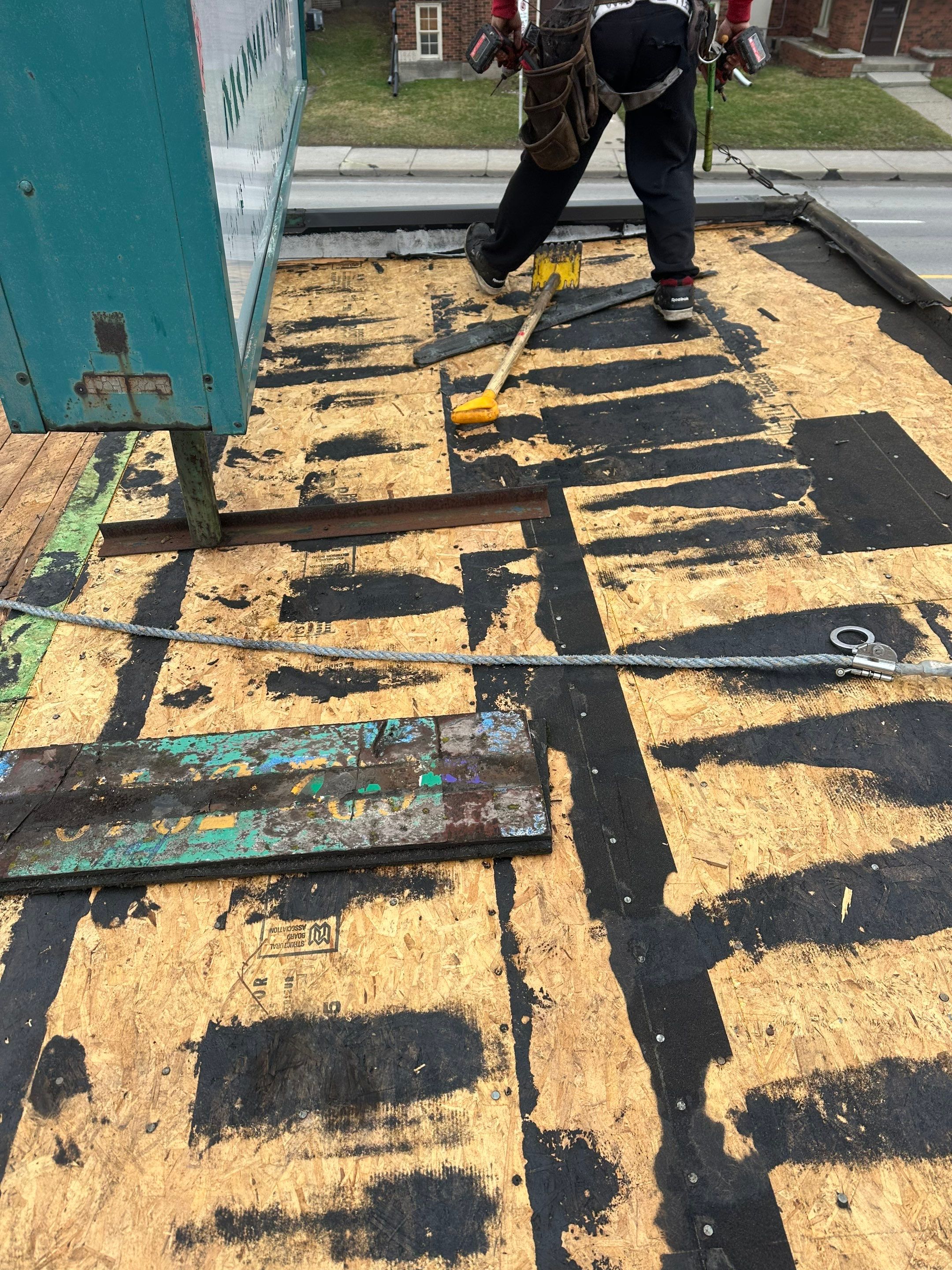 Project in Hamilton by The Roofing Crew