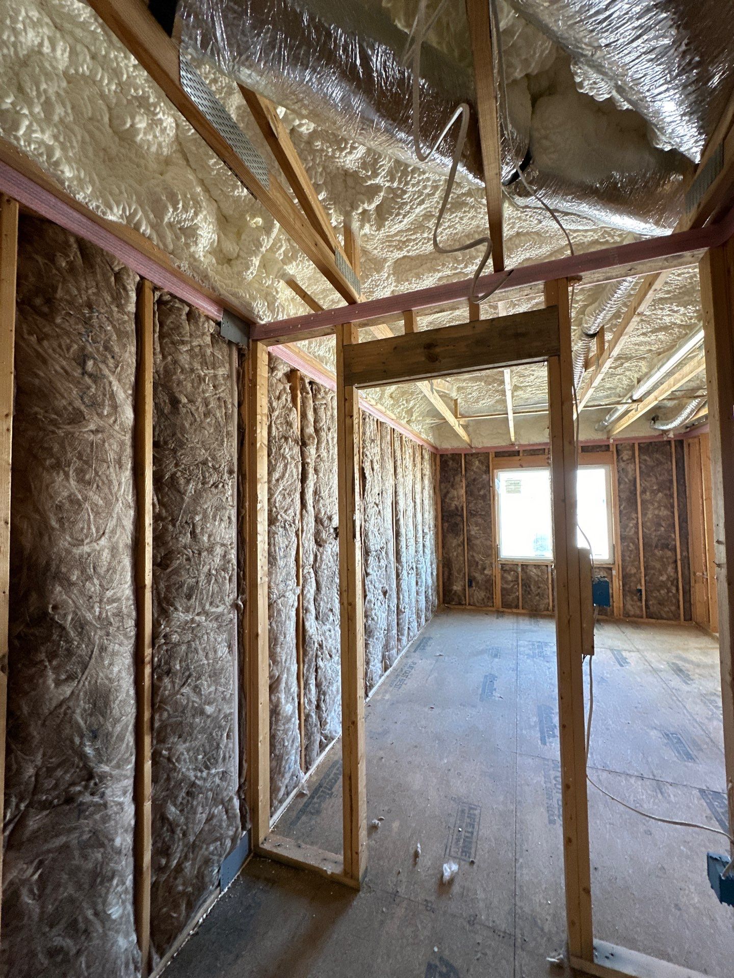 Batt/ Spray foam insulation by Apex Insulation Solutions