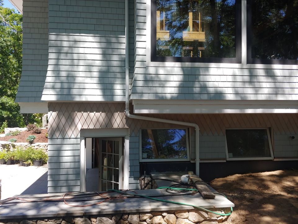East Falmouth, MA Gutter Installation using 6" Half Round Aluminum Gutter by Gutter Pro Enterprises