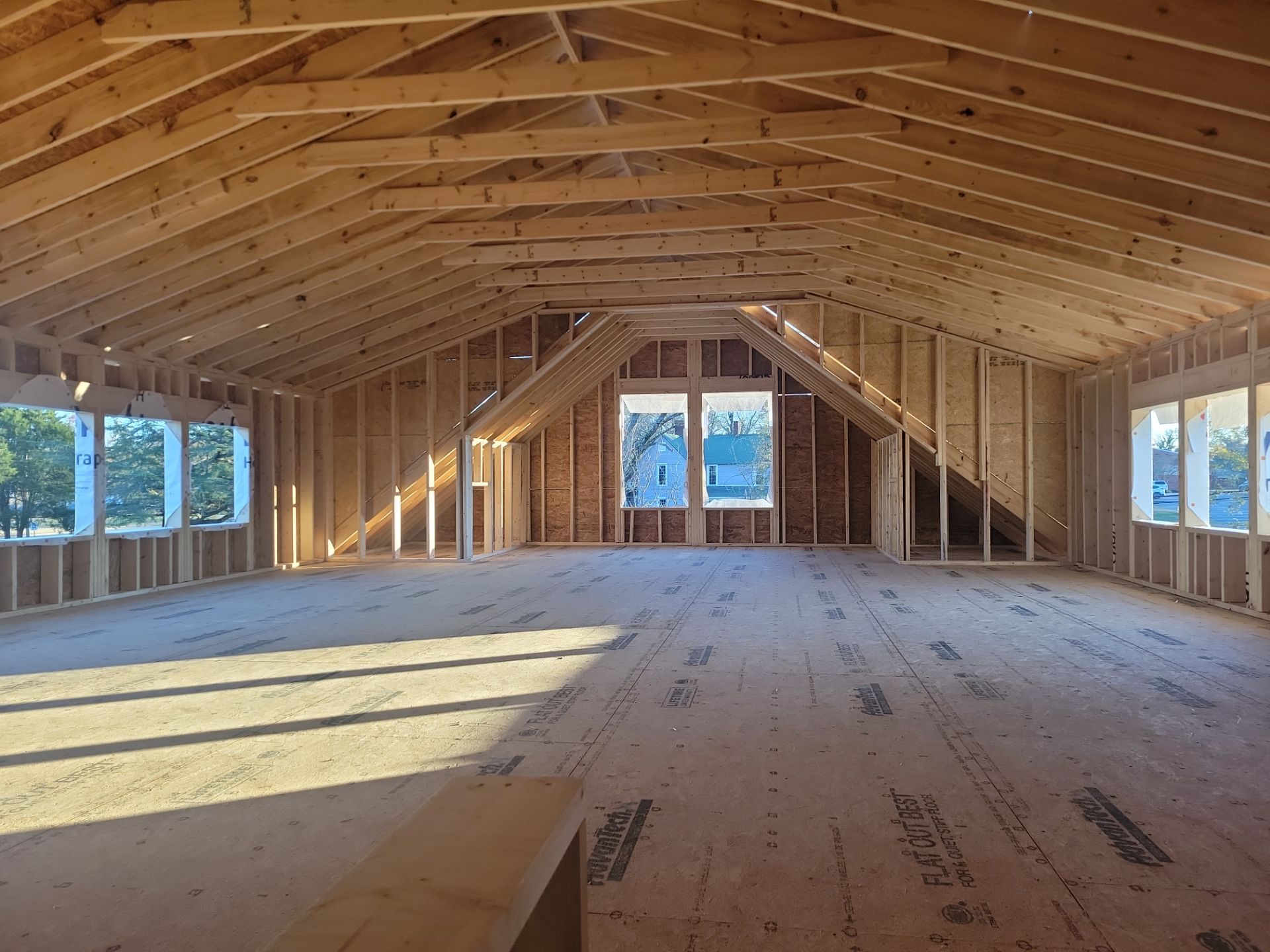 Cottage Garage Construction by JWH Contracting LLC