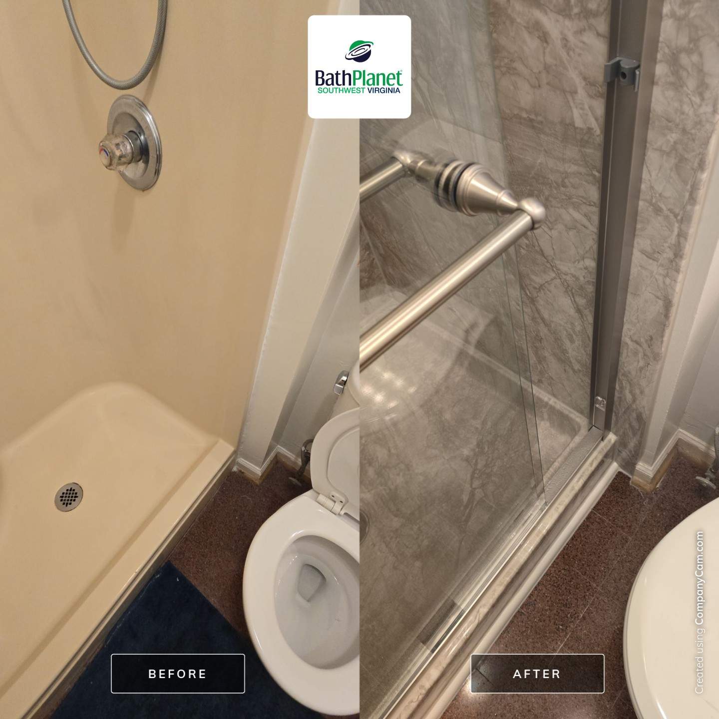 Shower Upgrade by BathPlanet SW Virginia