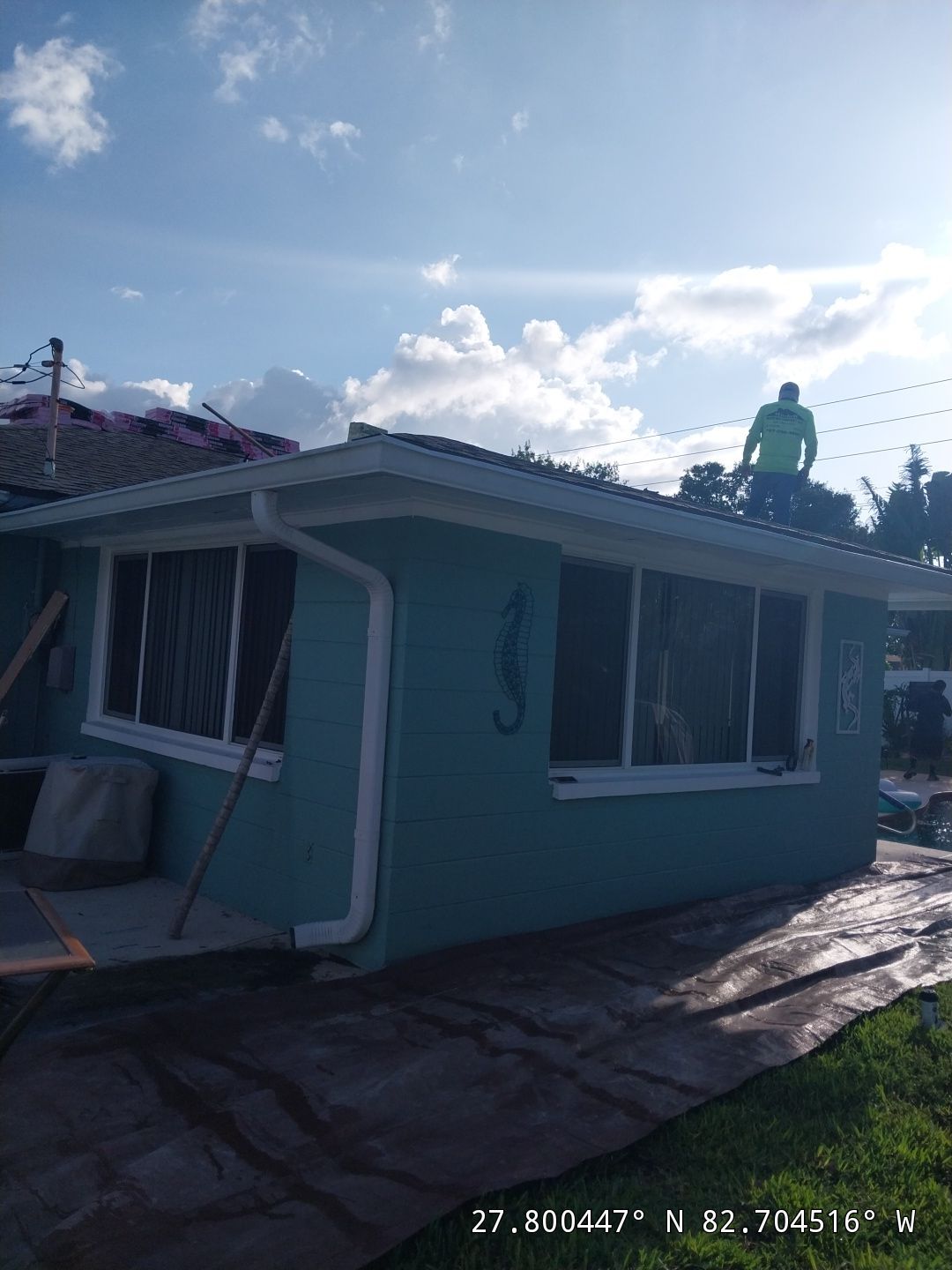 Project in St. Petersburg 33710 by Mitchell Roofing Company LLC 