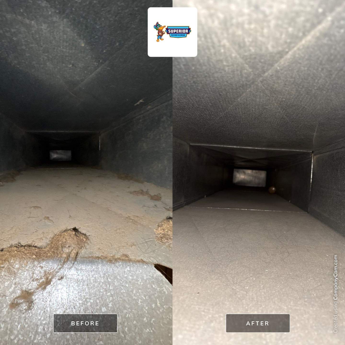 Air Duct Cleaning With a Vacuum Truck in South Park, PA by Superior Air Duct Cleaning