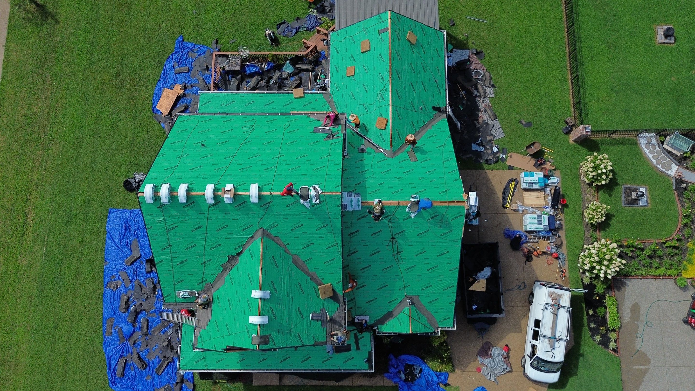 Full Roof Installation by Shinglesmiths Roofing