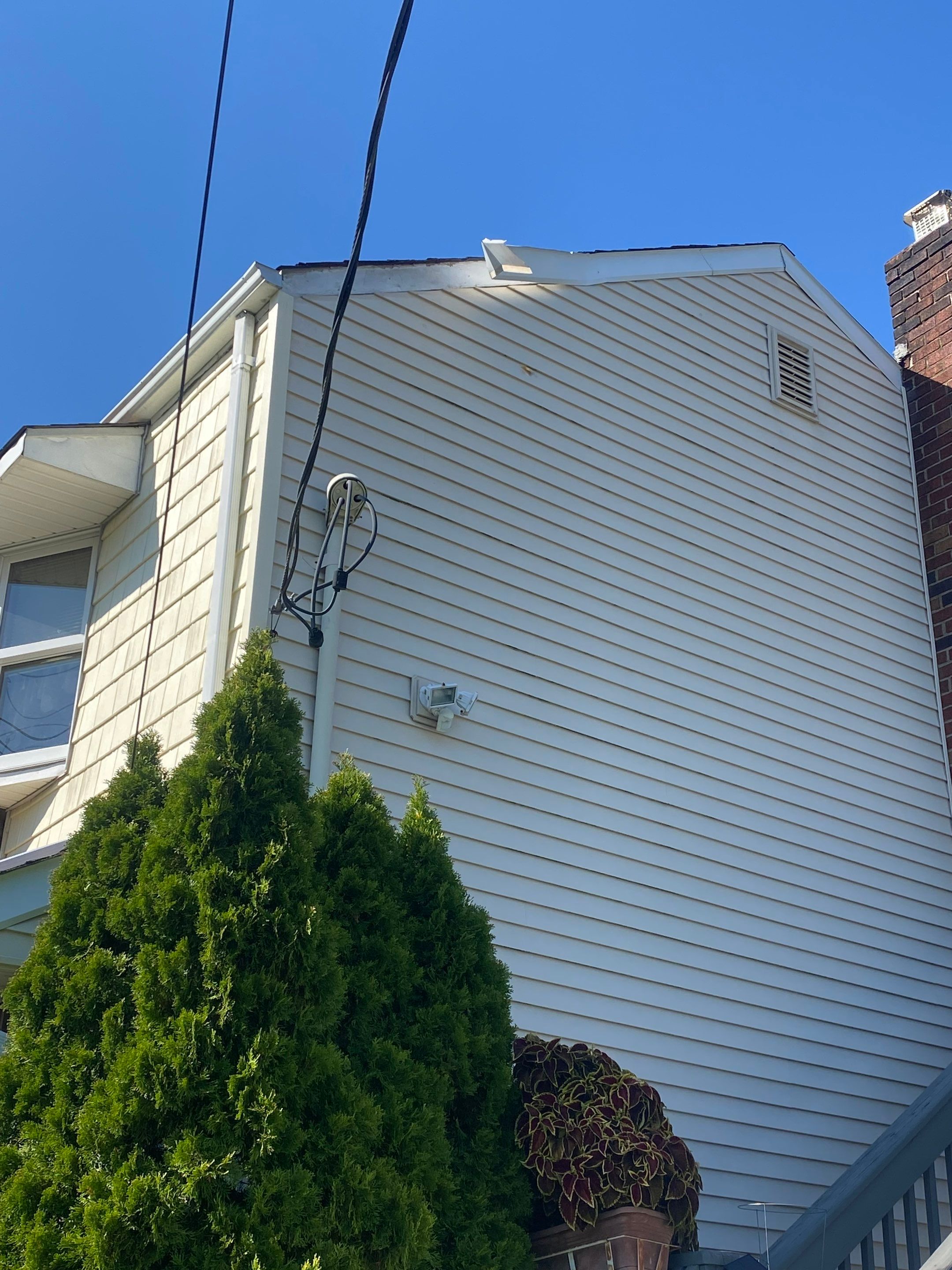 Damaged capping removed and replaced, Bellmore, NY. by Above All Gutters 