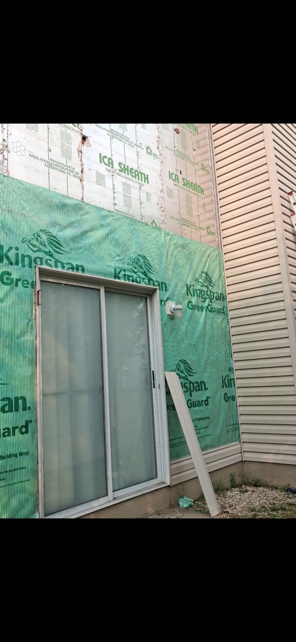 Install new siding  by Alpha Design Services