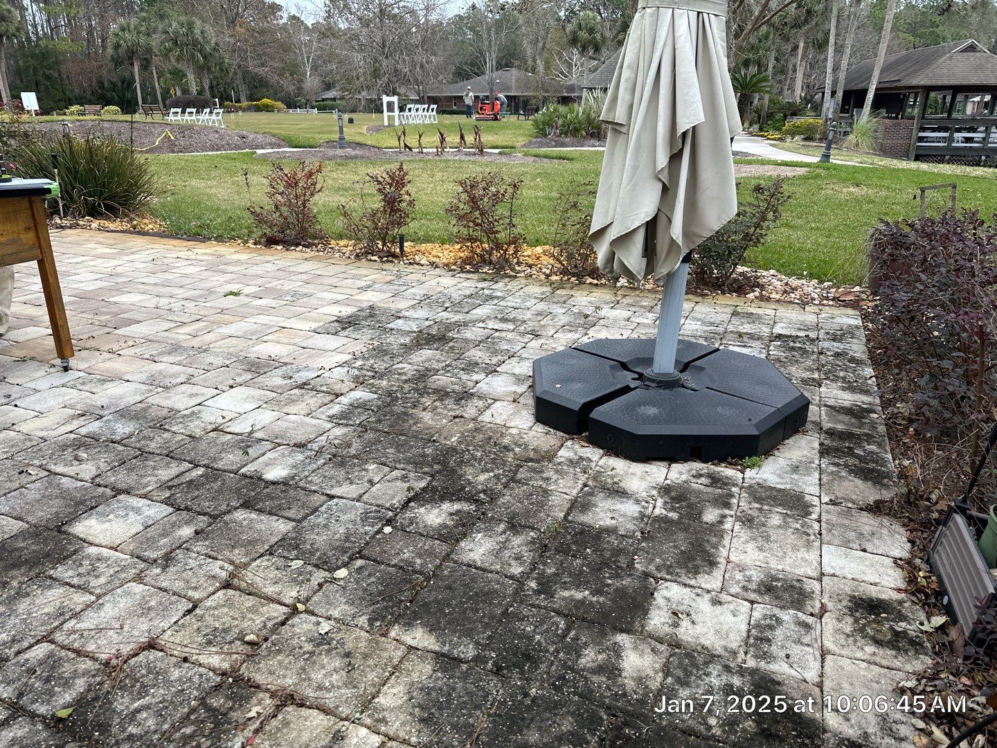 paver patio using Concrete Sealant by DuraSeal