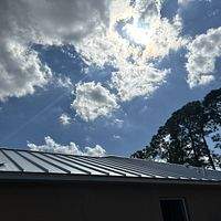 24ga 1.5" Mechanical Seam Mill Finish by Total Roofing System The Metal Roof Experts