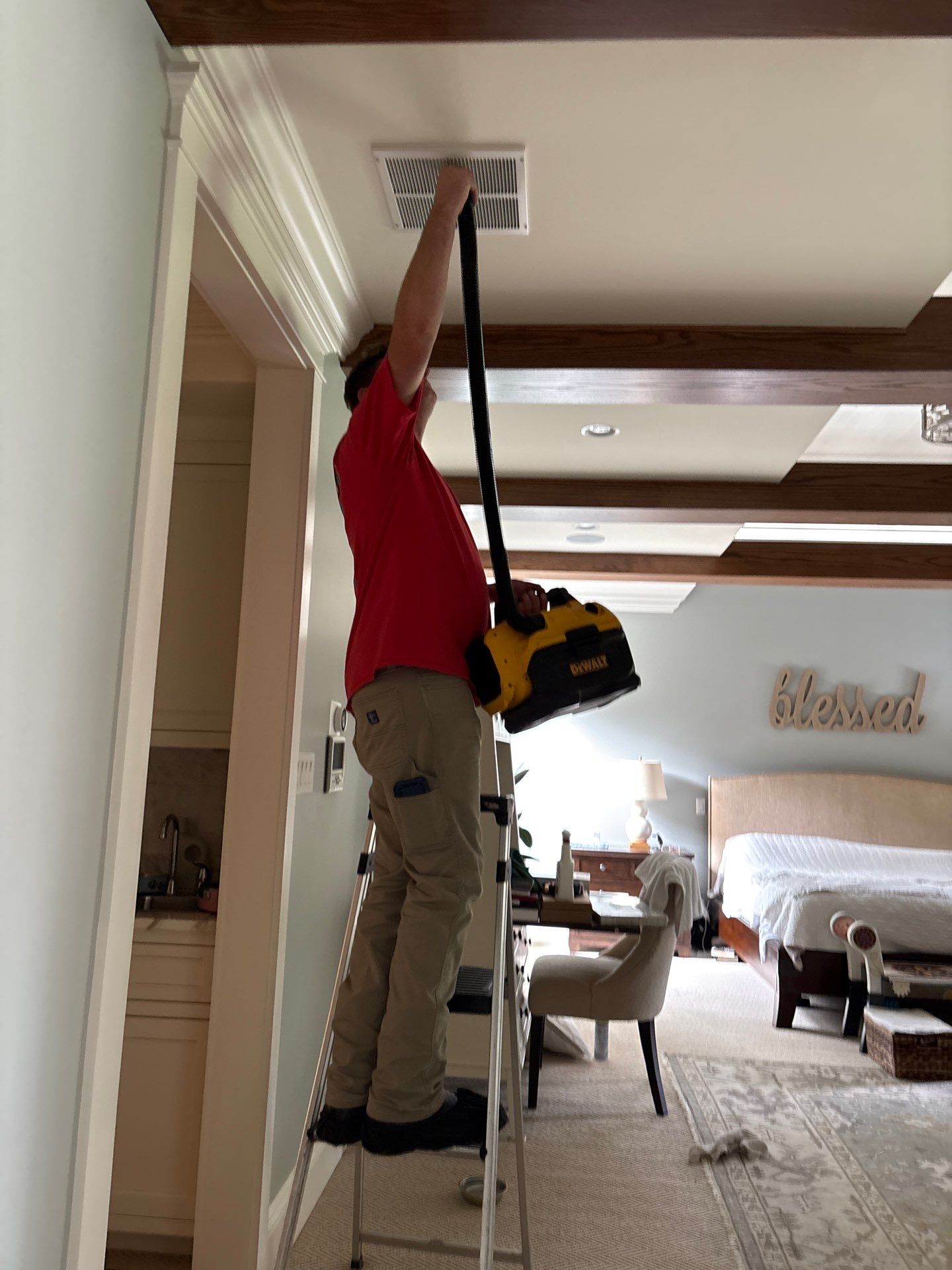 Air Duct Cleaning With a Vacuum in Sewickley, PA  by Superior Air Duct Cleaning