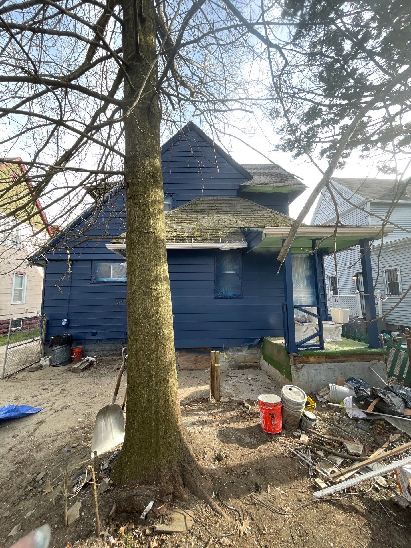 Exterior Painting using Benjamin Moore Element Guard by Callaway Contracting LLC