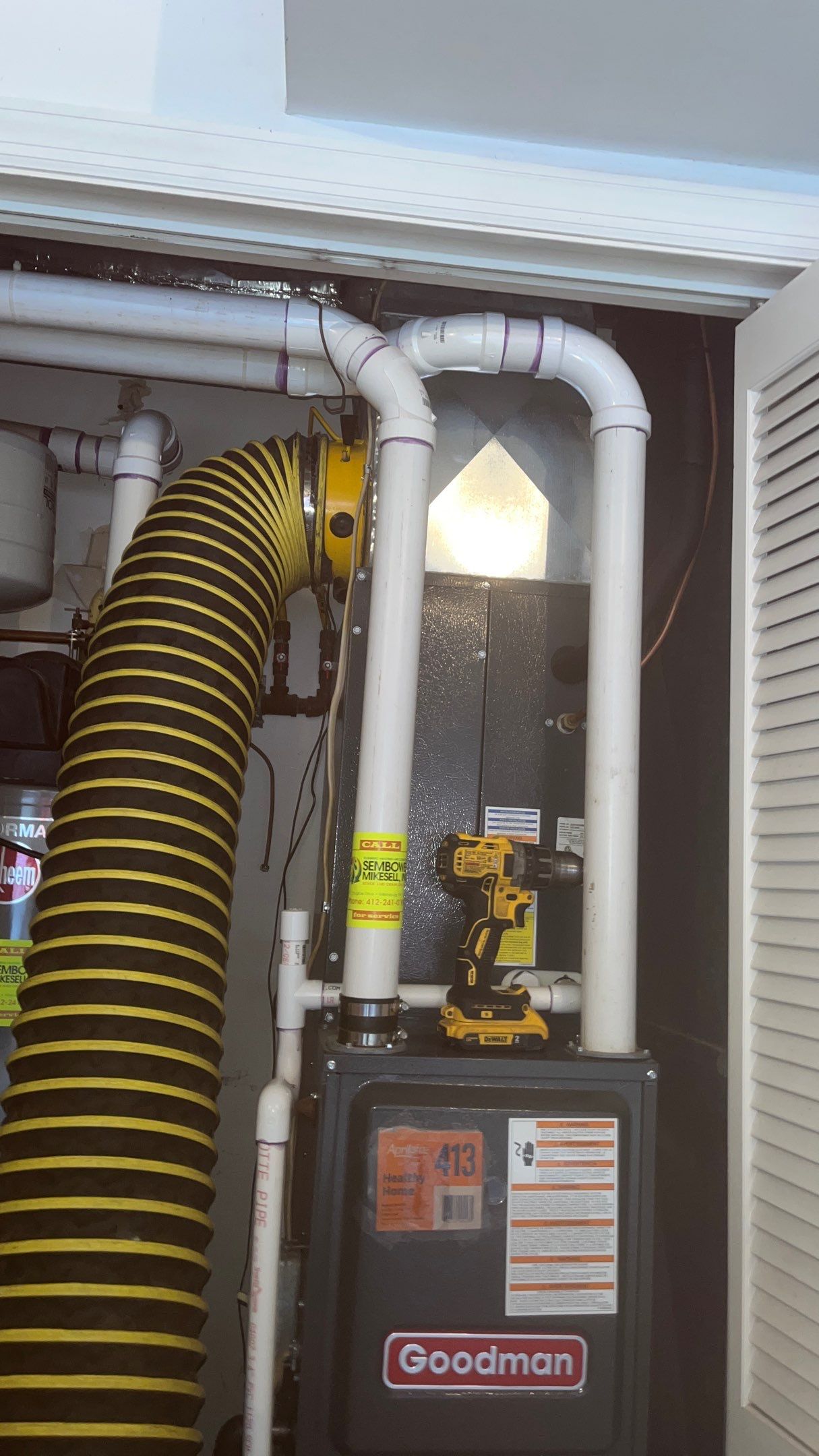 Air Duct Cleaning With a Vacuum Truck in Pittsburgh, PA by Superior Air Duct Cleaning
