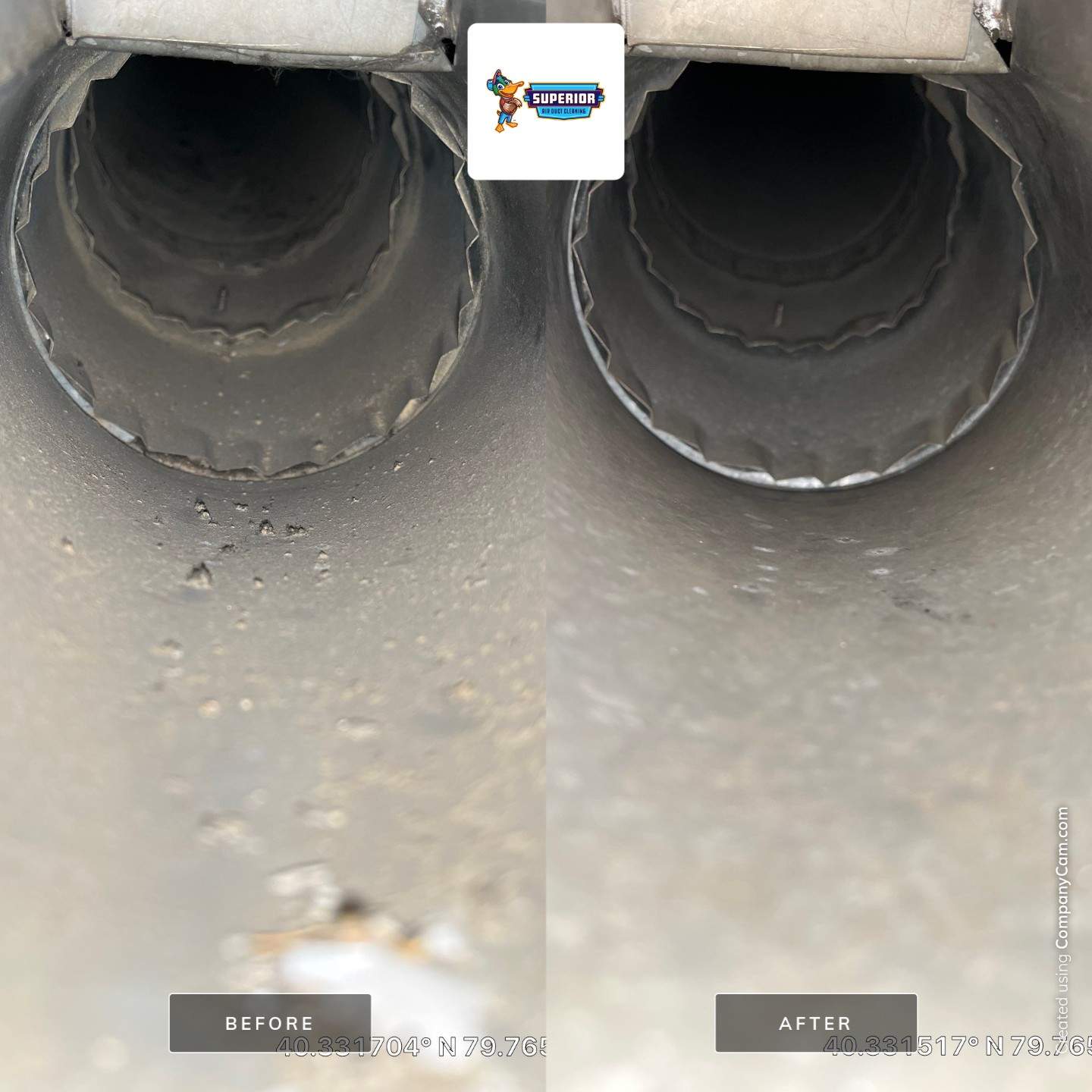 Air Duct Cleaning With a Vacuum Truck in North Huntingdon, PA by Superior Air Duct Cleaning