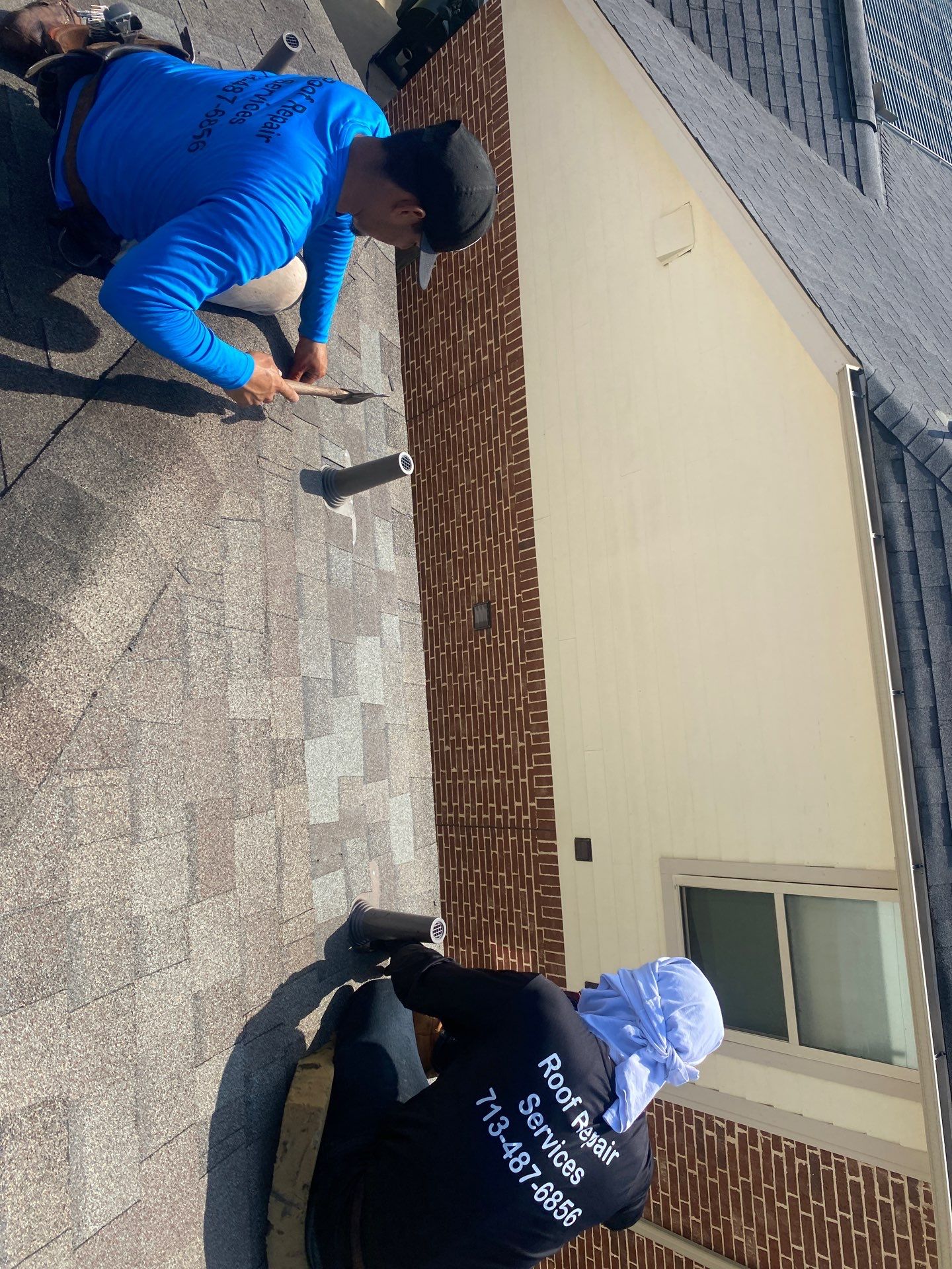 Hail Damage using Owen's Corning Duration (Lifetime) Shingles by Roof Repair Company