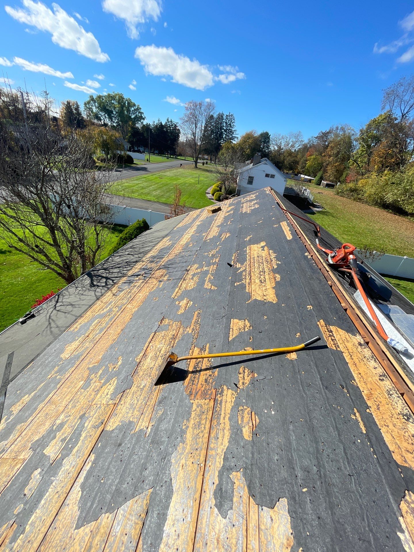 Residential Roofing Installation using Owens Corning TruDefinition Estate Gray by A Plus Exterior