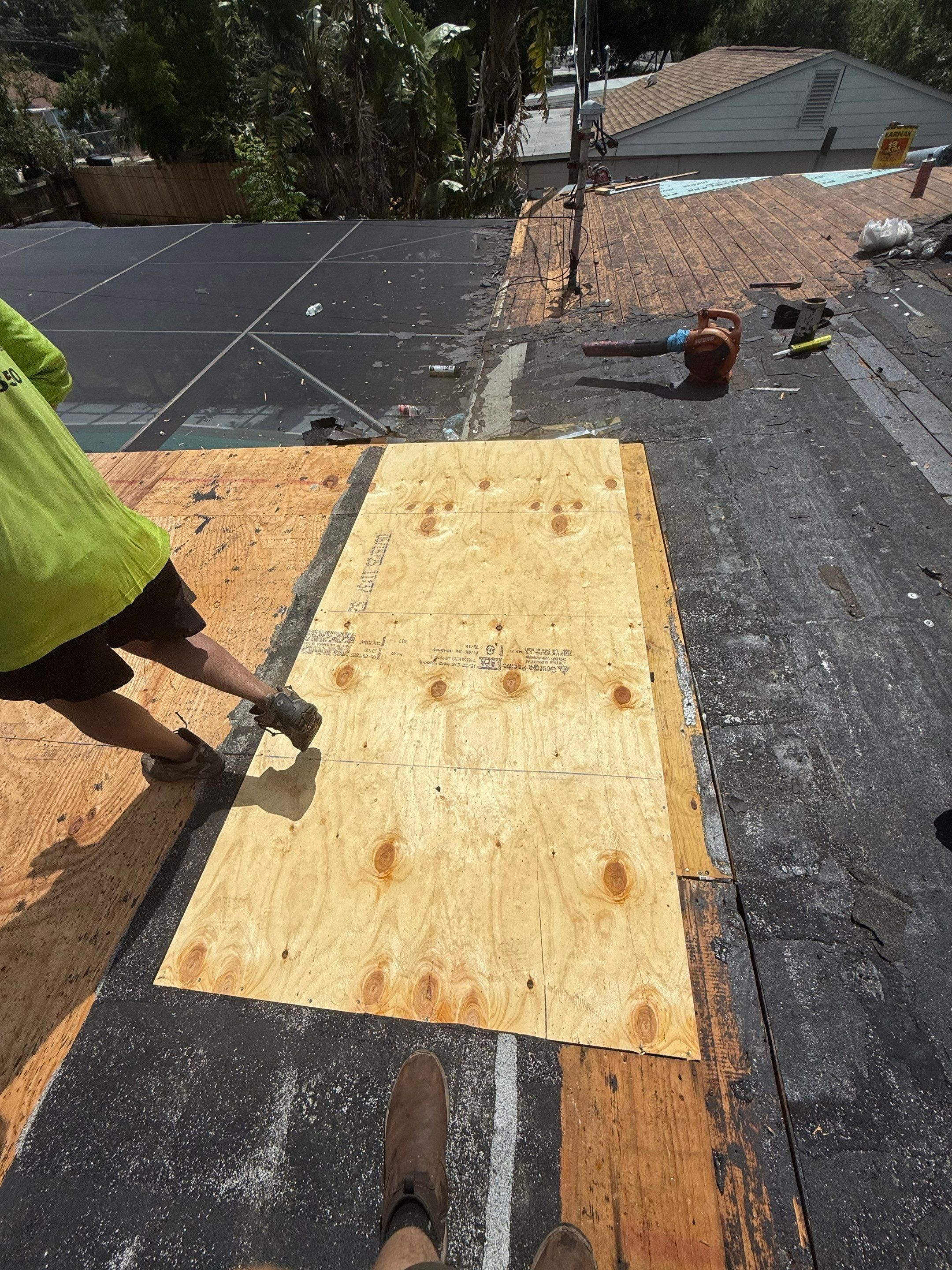 Project in St. Petersburg 33713 by Mitchell Roofing Company LLC