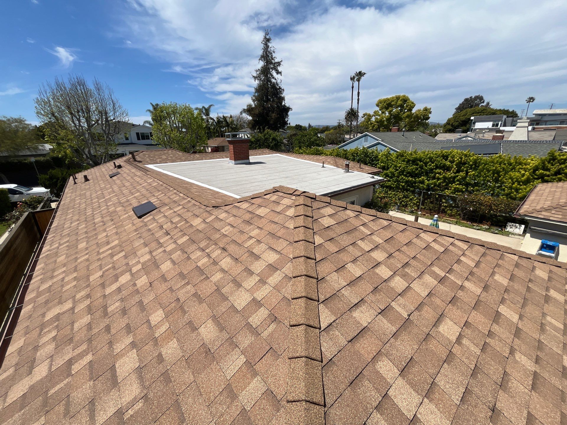 Residential Roofing Installation using Owens Corning Duration Cool Plus Shingles by Hull Brothers Roofing