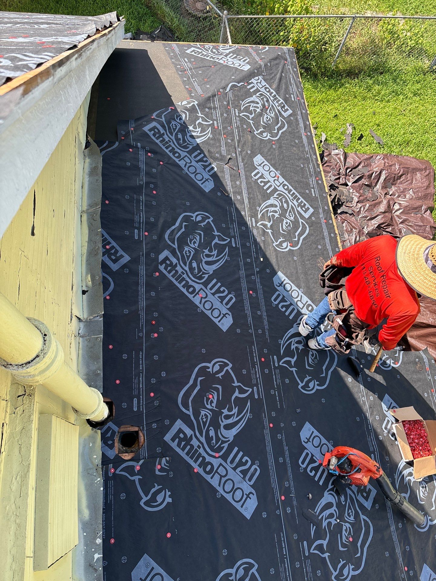 Residential Roofing Repair using Owen's Corning Duration (Lifetime) Shingles by Roof Repair Company