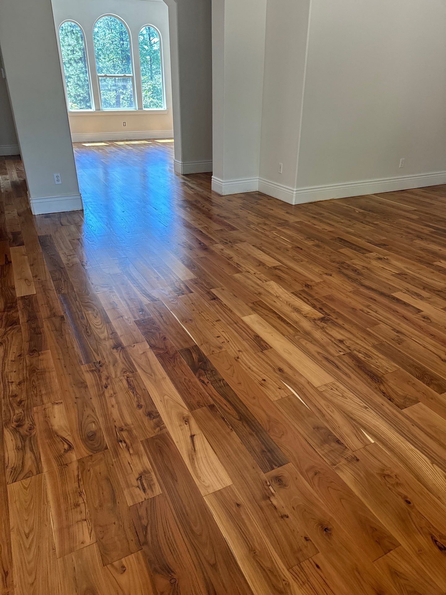 Walnut Floor Refinish by Footprints Floors South Sacramento