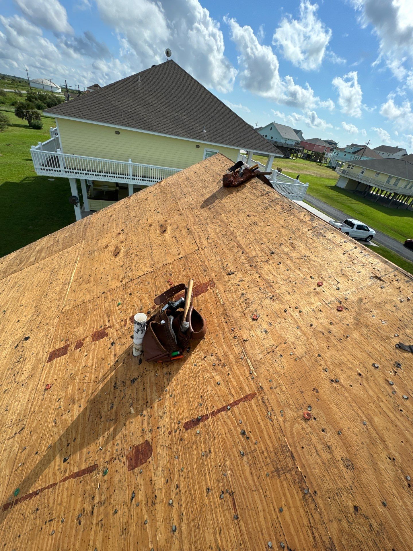 Residential Roofing Repair using Owen's Corning Duration (Lifetime) Shingles by Roof Repair Company