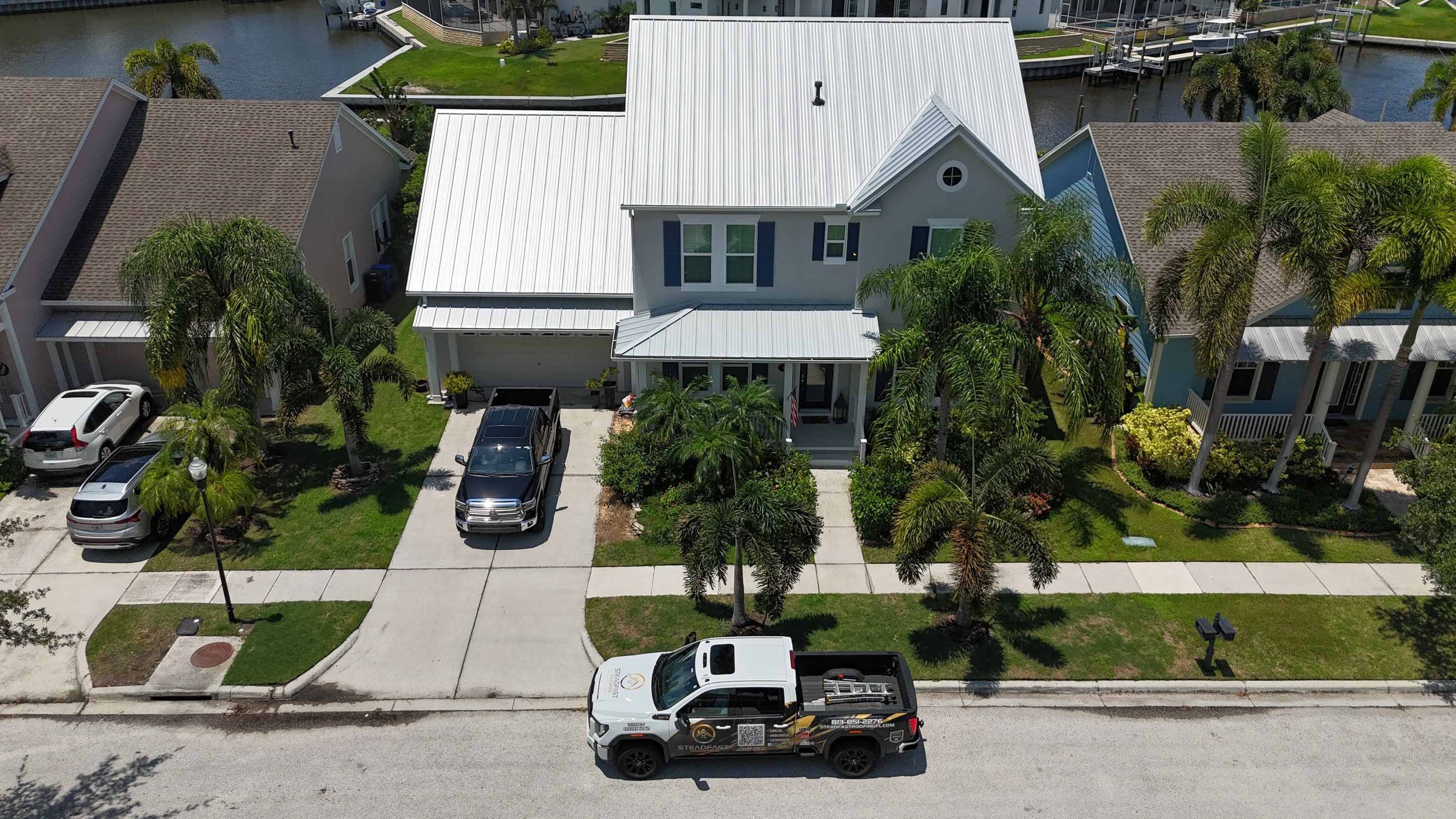 Gutter Installation in Apollo Beach, FL by Steadfast Roofing