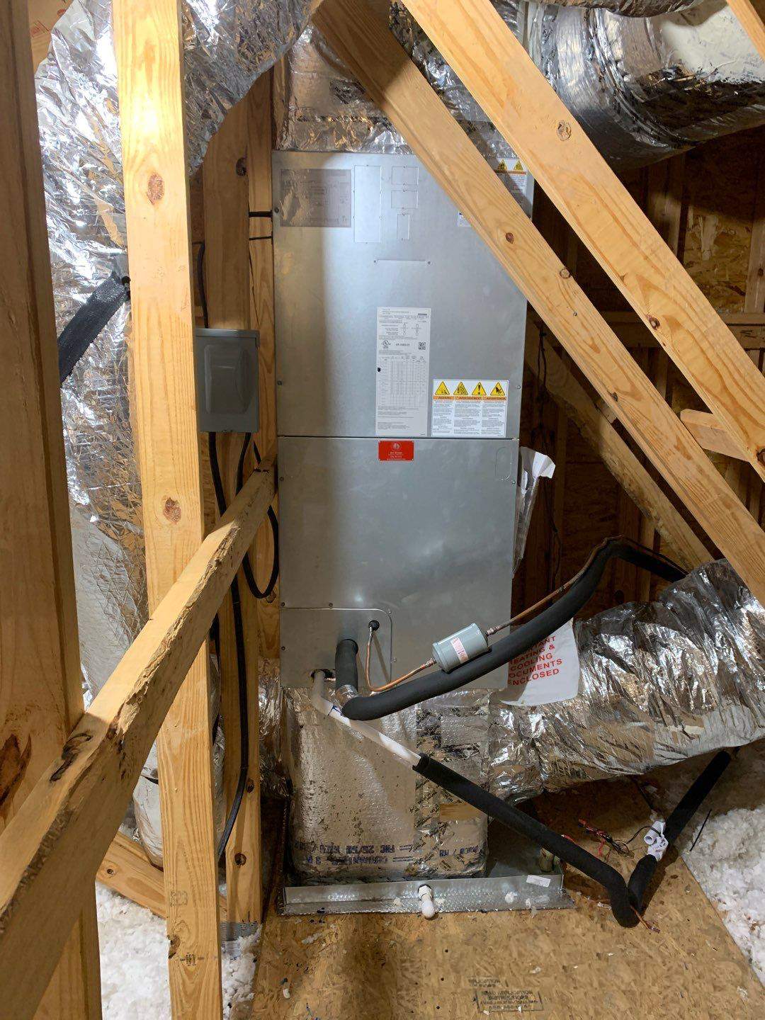 Split Heat Pump System using RunTru™ by TRANE by Doc Savage Heating and Air