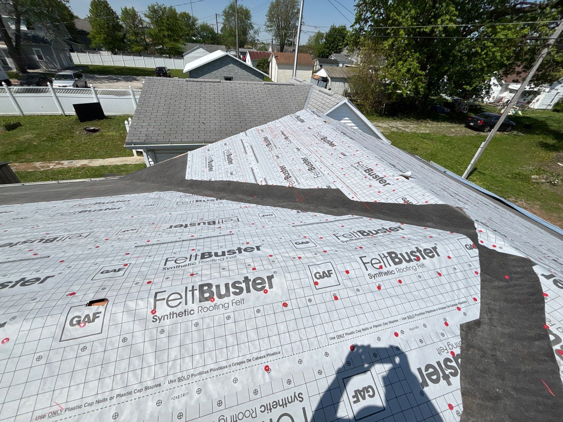 Roof Replacement by Nitro Roofing and Construction