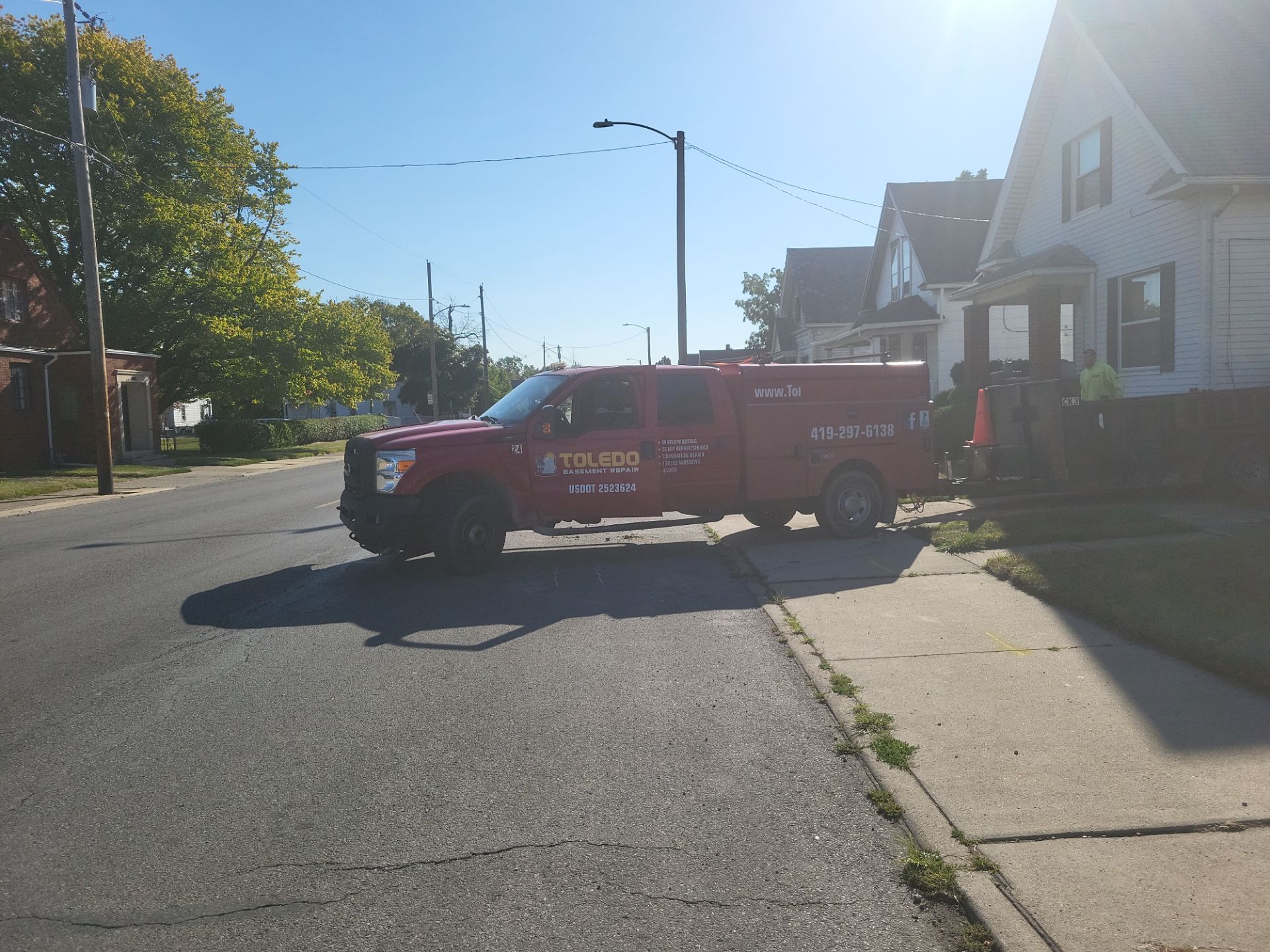 Exterior Deep Waterproofing System by Toledo Basement Repair