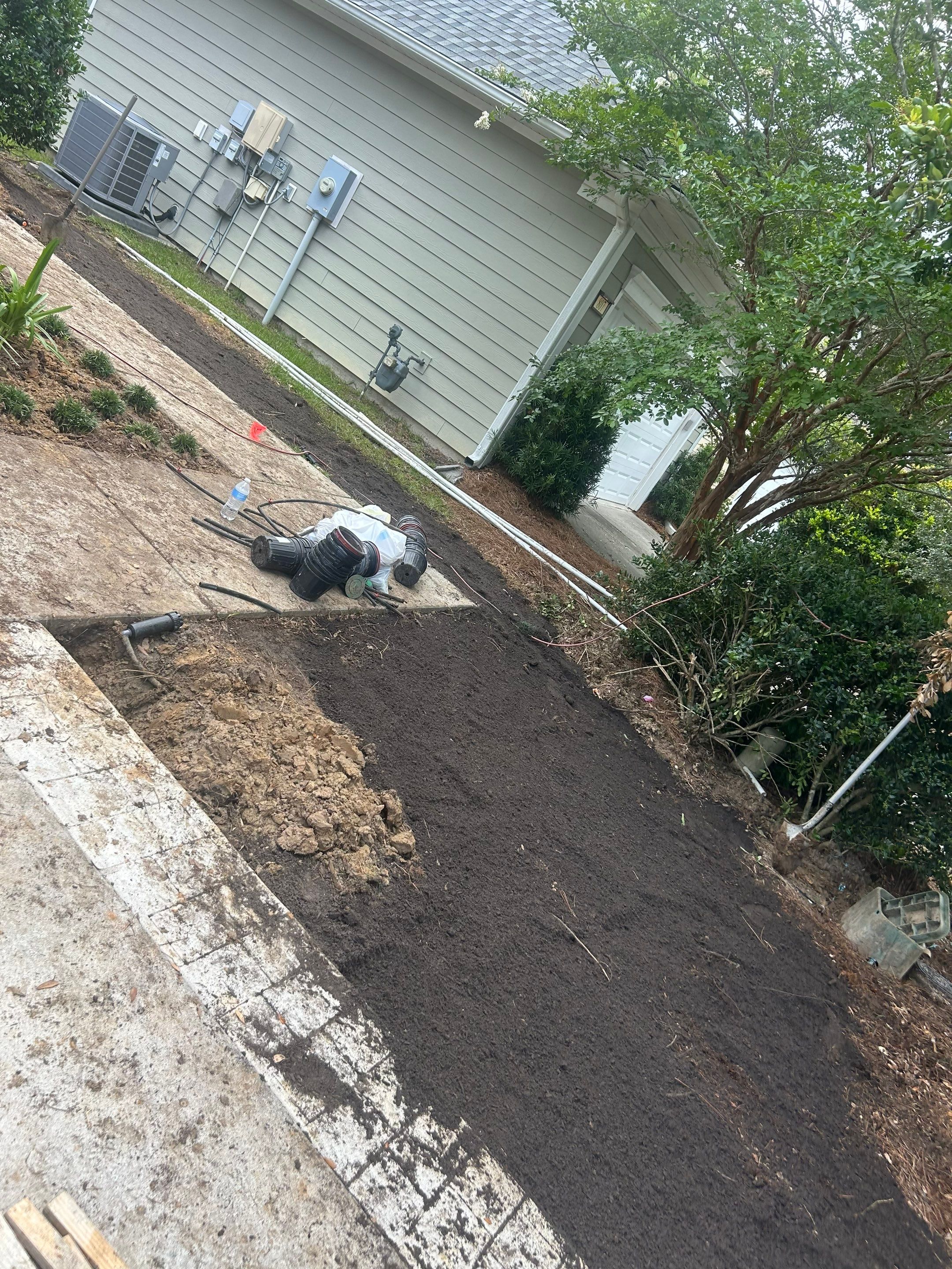 Residential Landscaping and Irrigation System Installation in Bluffton by Lowcountry Scapes, LLC