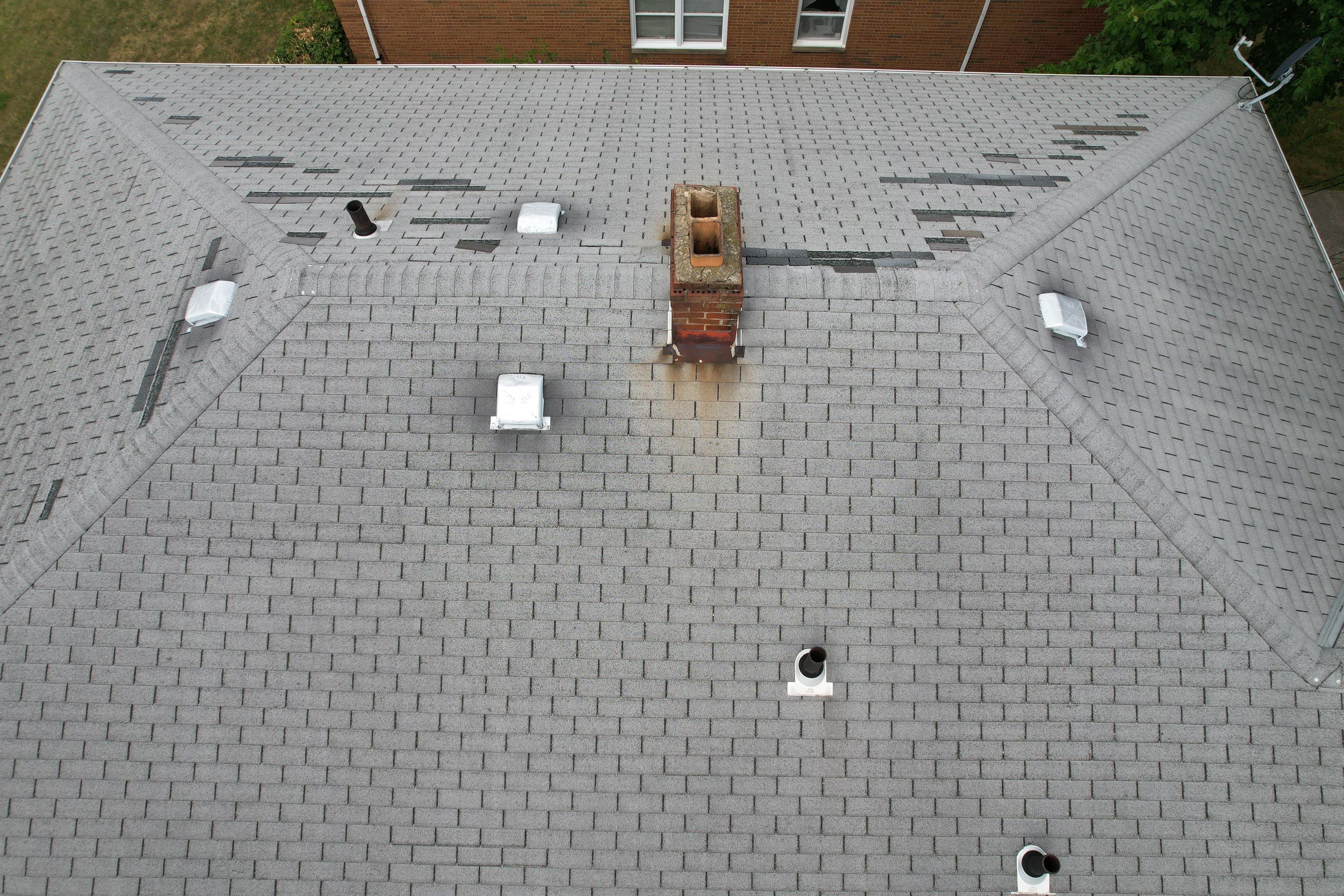 Twin South Euclid Duplex's - GAF Timberline HDZ Pewter Gray Roof Replacement by Atlas Roofing & Restoration
