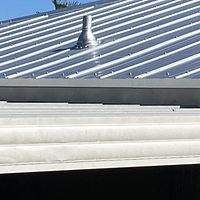 26ga 5V Crimp Mill Finish by Total Roofing System The Metal Roof Experts