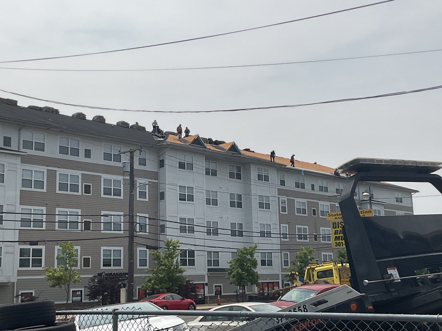Multi-Family Commercial shingle roof by Alpha Design Services