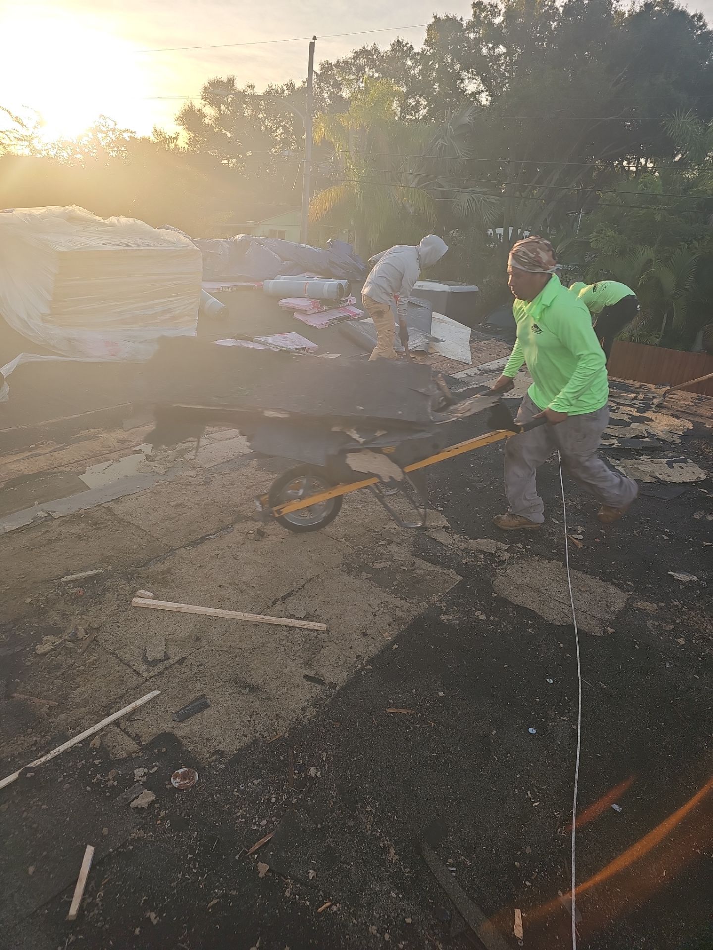 Project in St. Petersburg 33710 by Mitchell Roofing Company LLC 