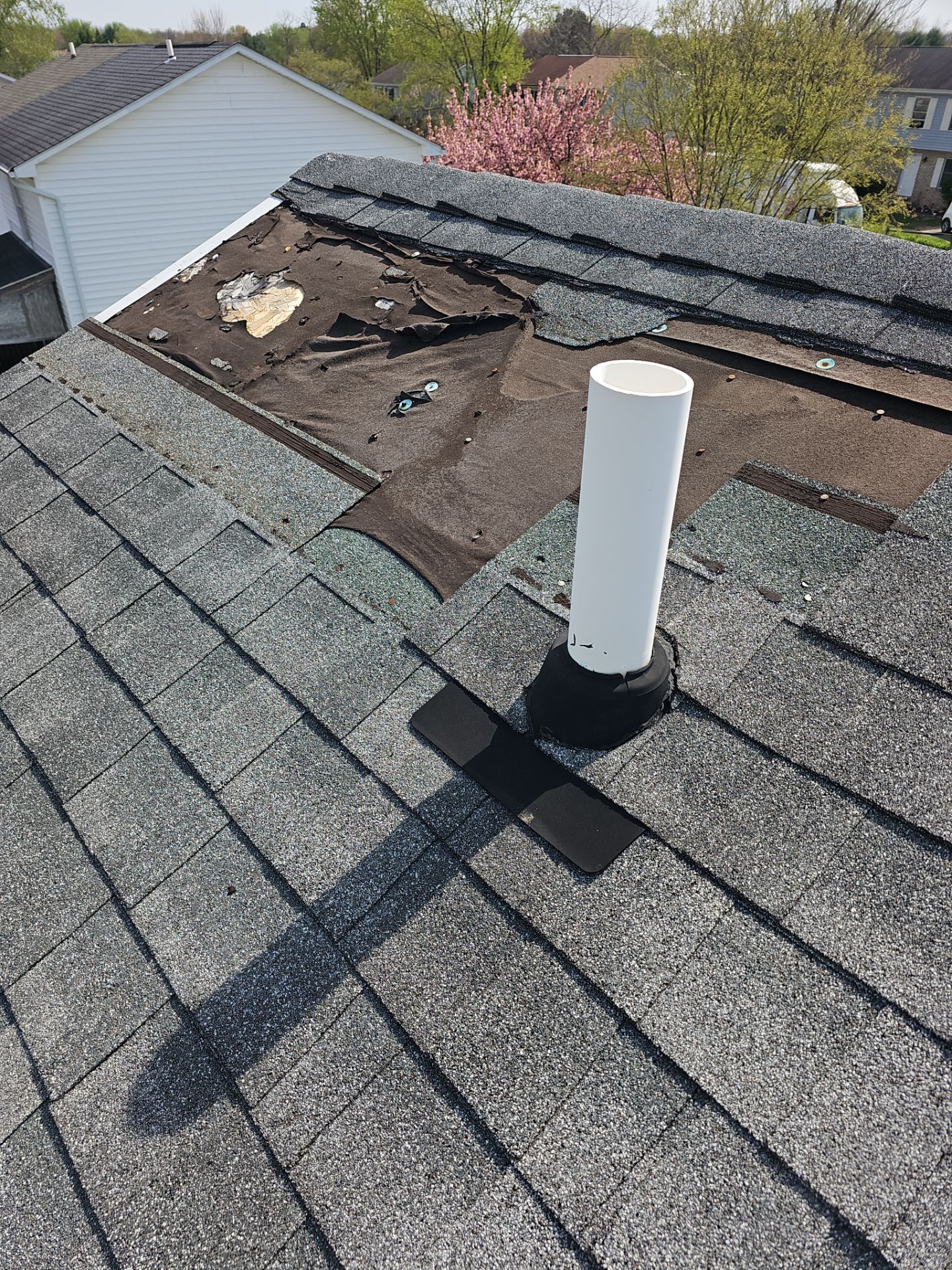 Roof Replacement - Colonial Slate  by Winchester Roofing