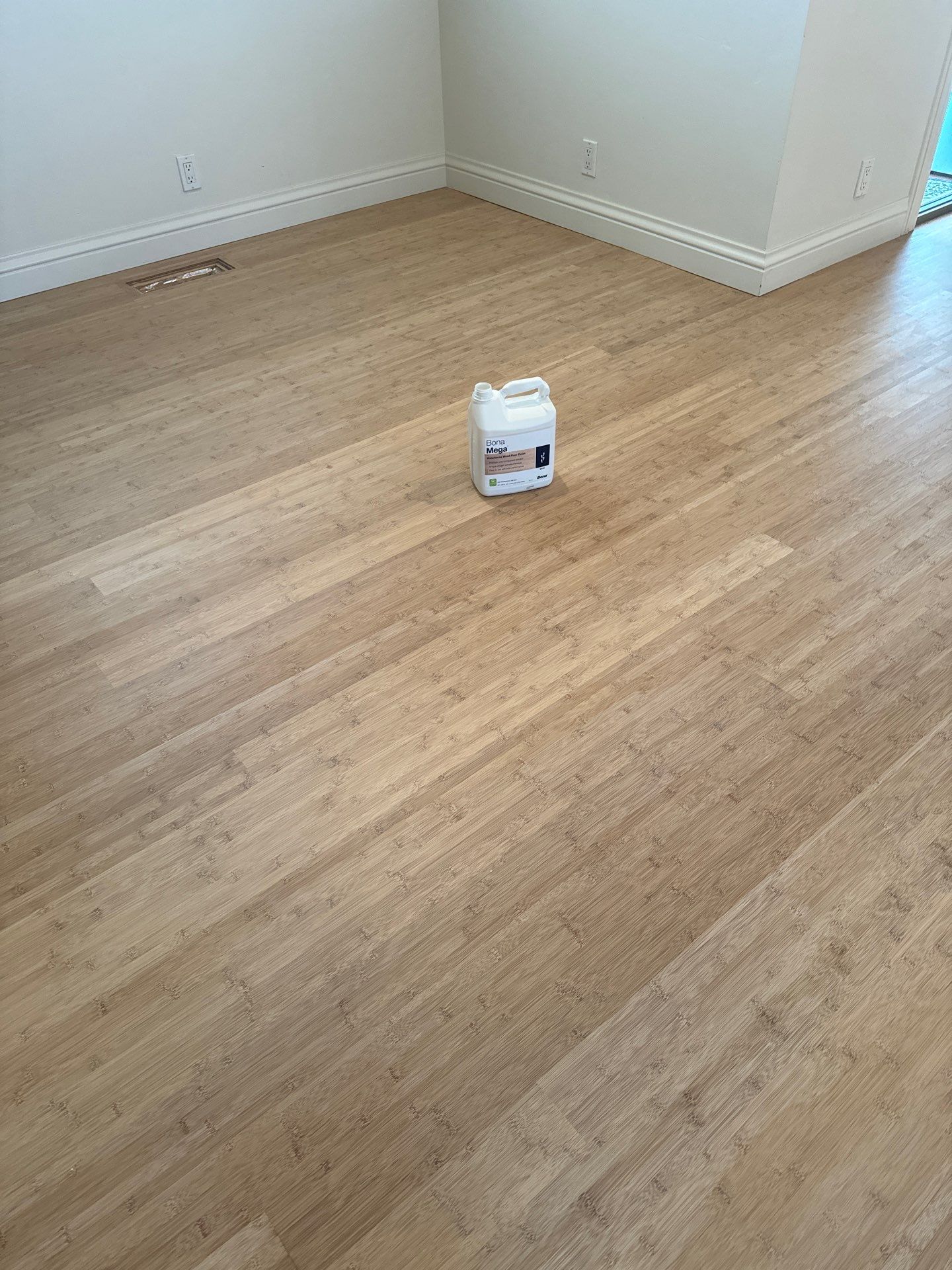 Bamboo Floor Refinish in Fair Oaks by Footprints Floors South Sacramento