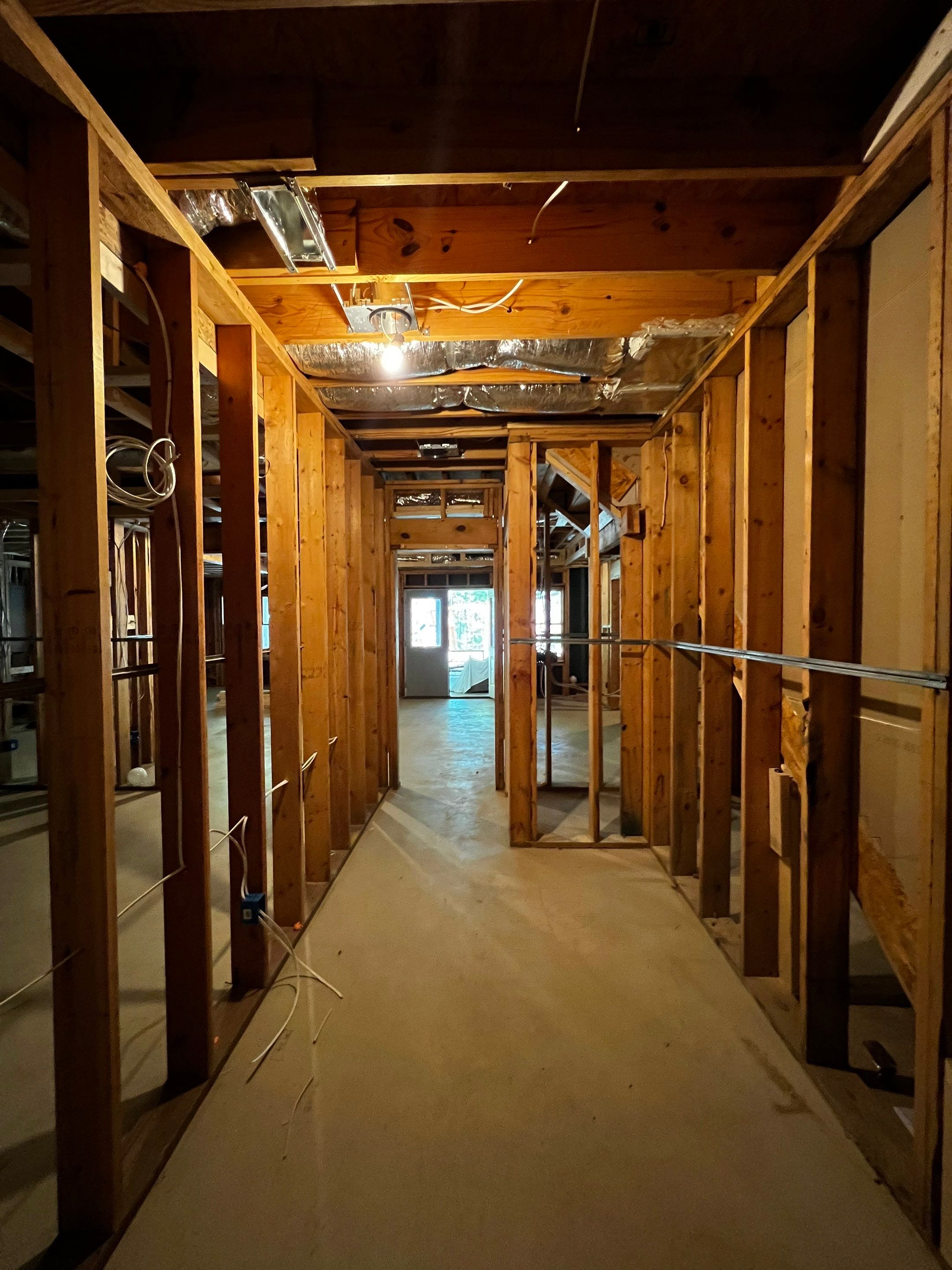 Custom Basement Remodeling With Home Theater and Bar in Woodstock by Swift Home Renovations